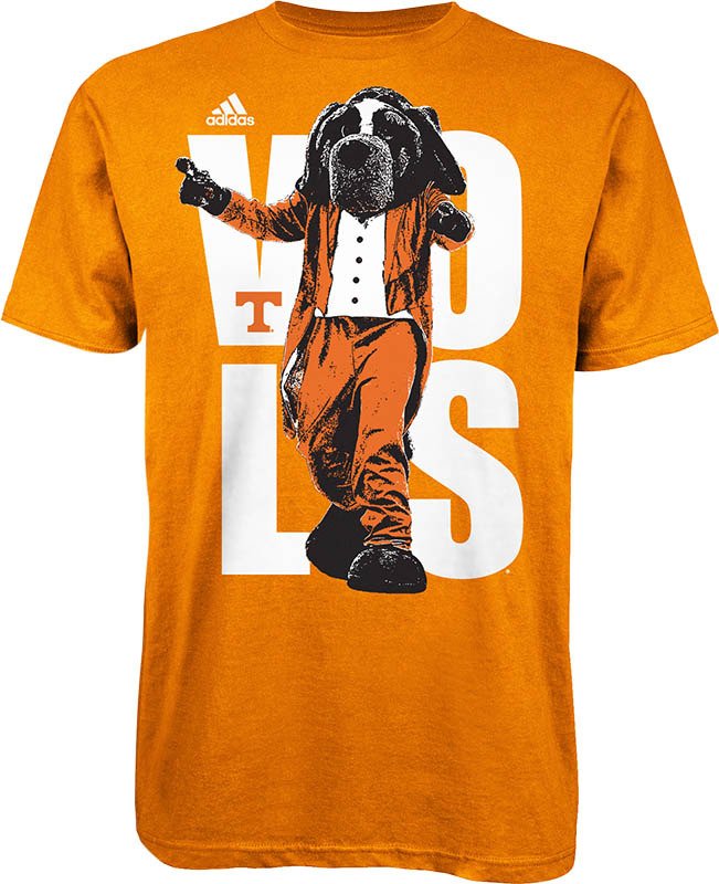 adidas Men's University of Tennessee Extra Large Basic T-shirt