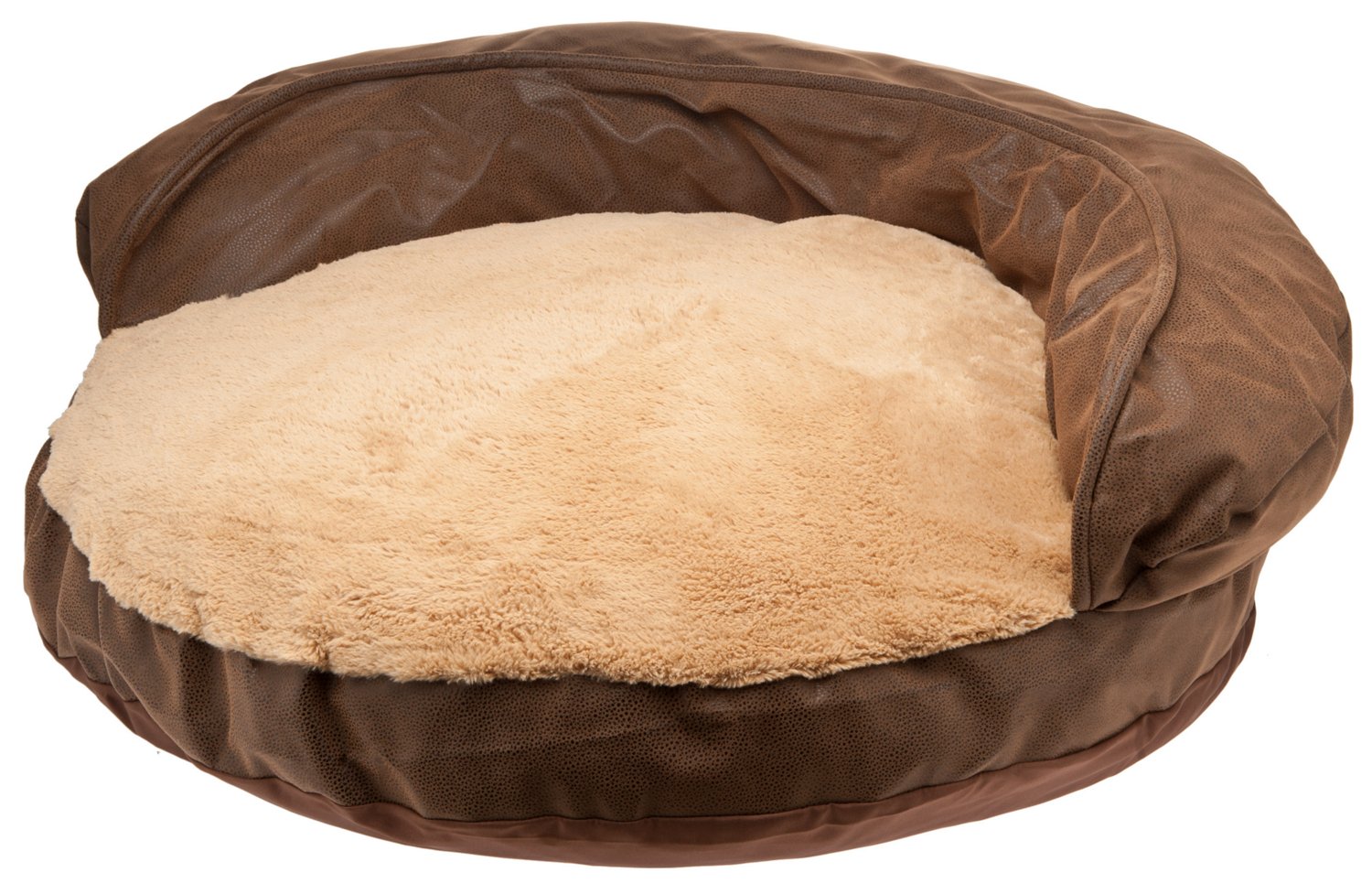 Brinkmann Faux Leather Couch Pet Bed