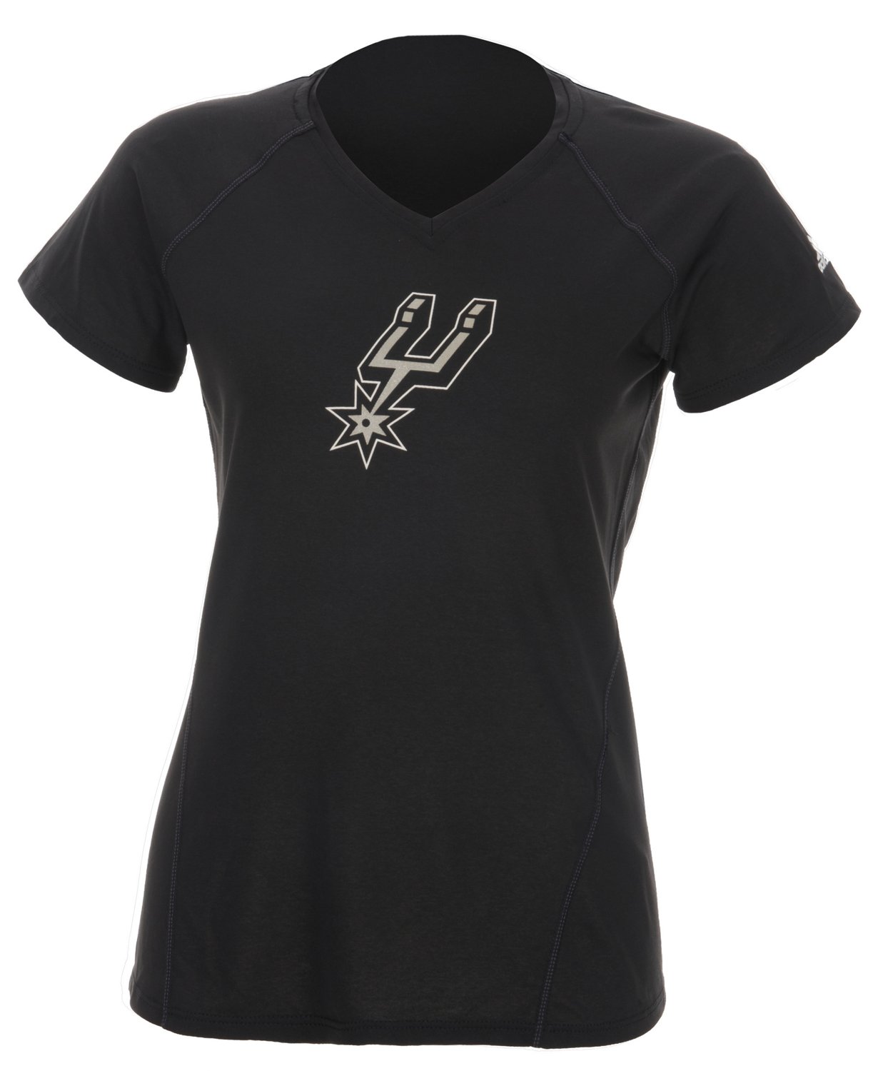 adidas Women's San Antonio Spurs Logo T-shirt
