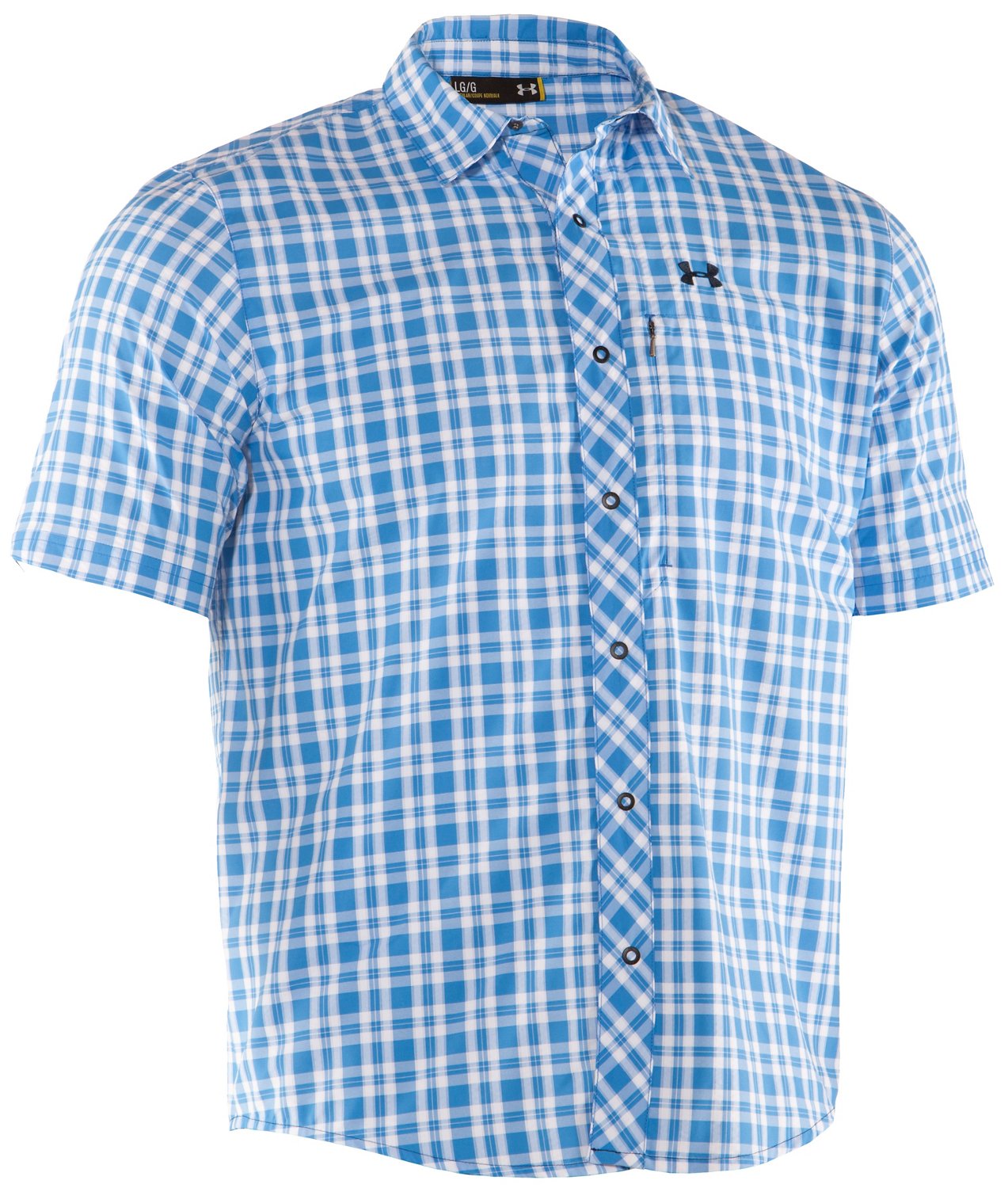 Under Armour® Men's HeatGear® High Desert Plaid Short Sleeve Shirt