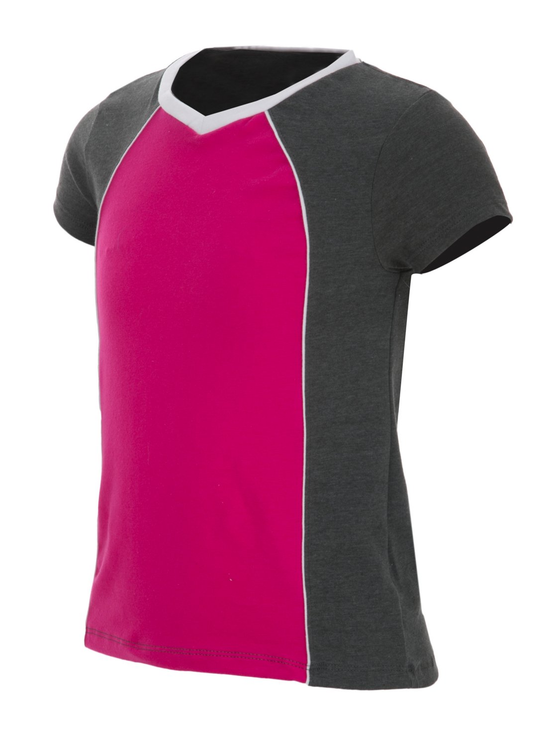 BCG Girls' Short Sleeve V-neck Active T-shirt