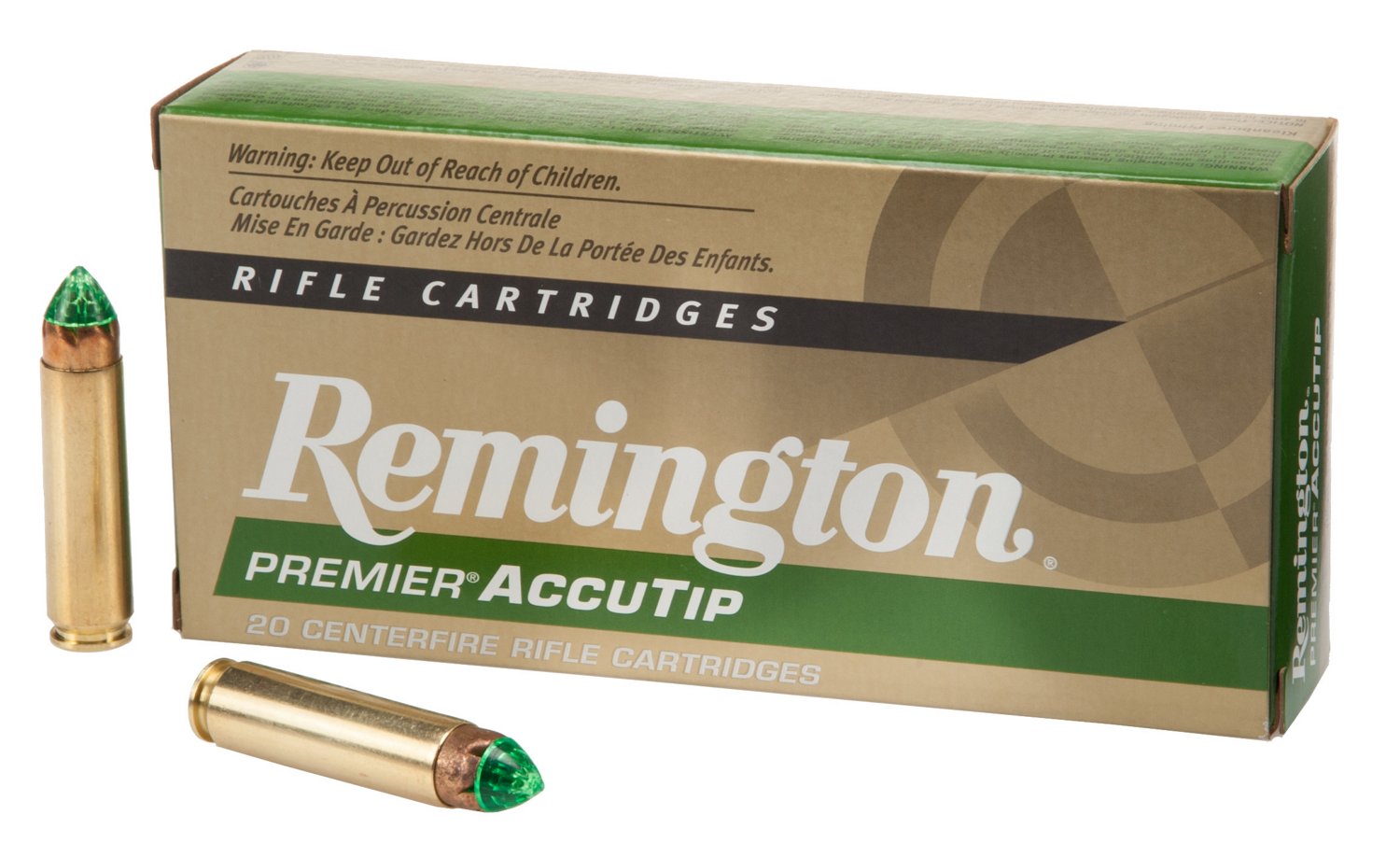 Remington Premier® AccuTip .450 Bushmaster 260-Grain Centerfire Rifle Ammunition