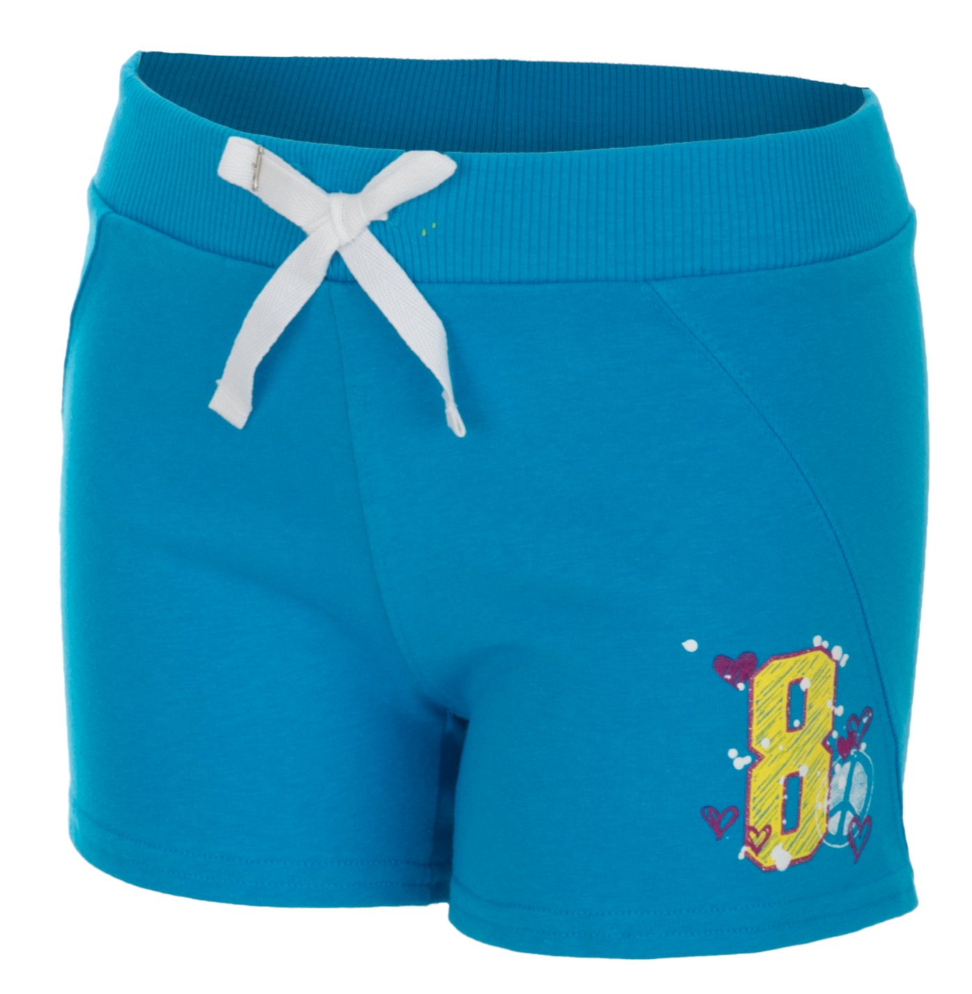 BCG Girls' Angled Side Seam Short