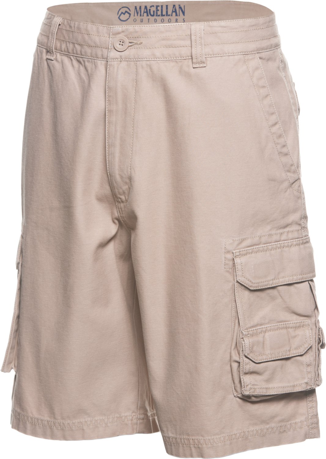 Magellan Outdoors Men's Reverse Twill Pigment Dye Cargo Short