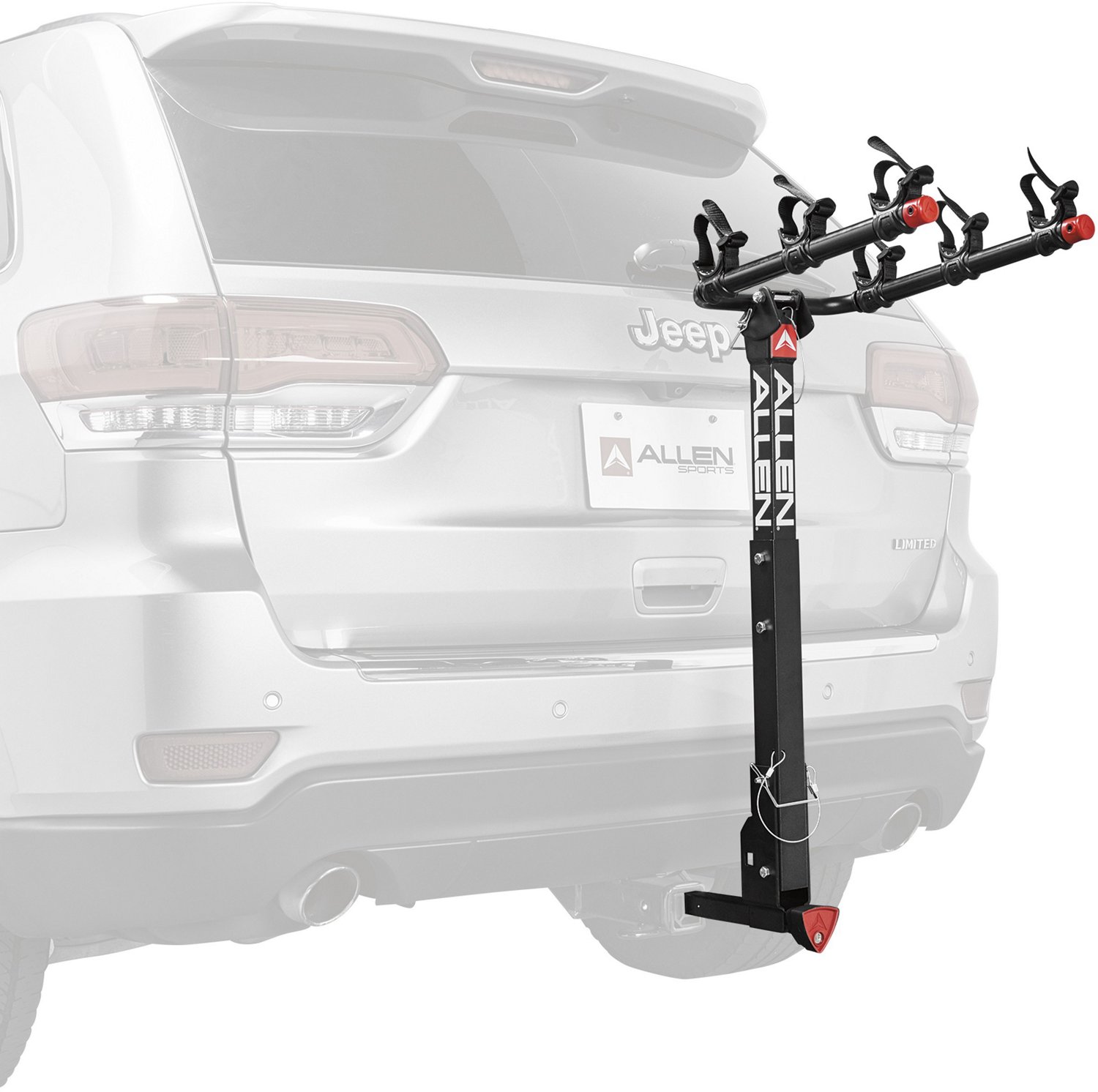Allen Company Deluxe 3-Bike Hitch Carrier
