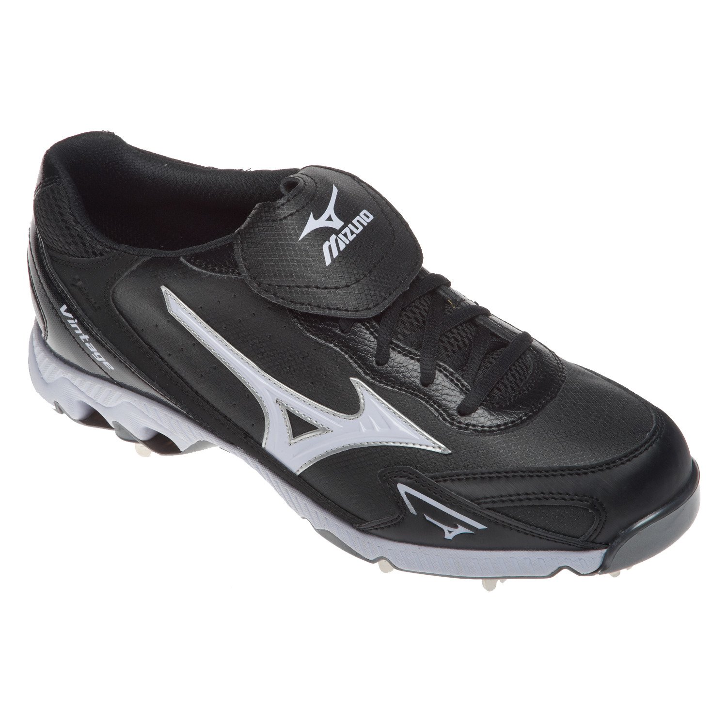 Mizuno Men's 9-Spike Vintage G6 Low Metal Baseball Cleats thumbnail