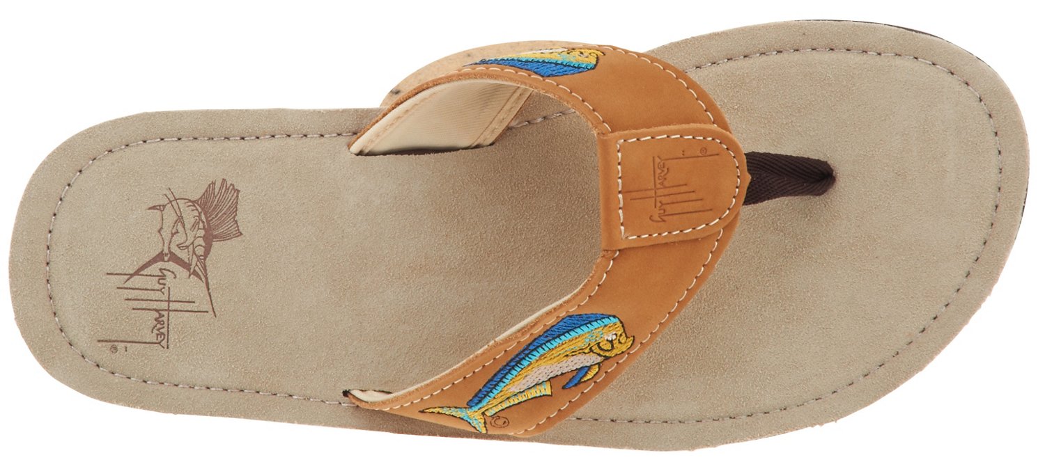 Guy Harvey Men's Dolphin Sandals thumbnail