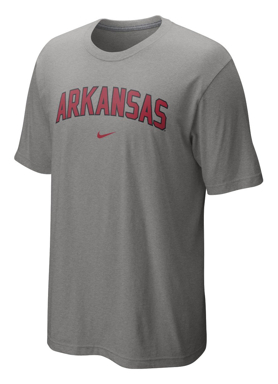 Nike Men's University of Arkansas Short Sleeve Classic Arch T-shirt
