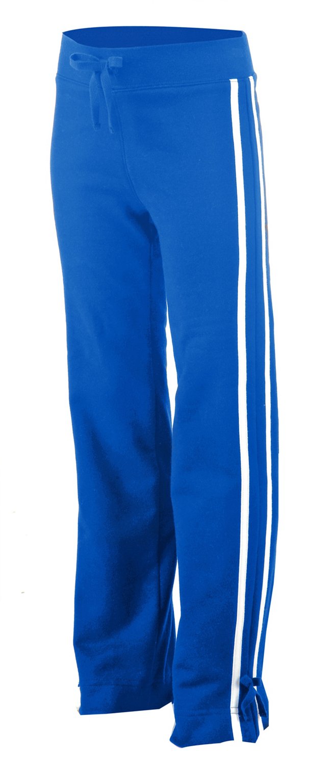 BCG Girls' Double Stripe Fleece Pant