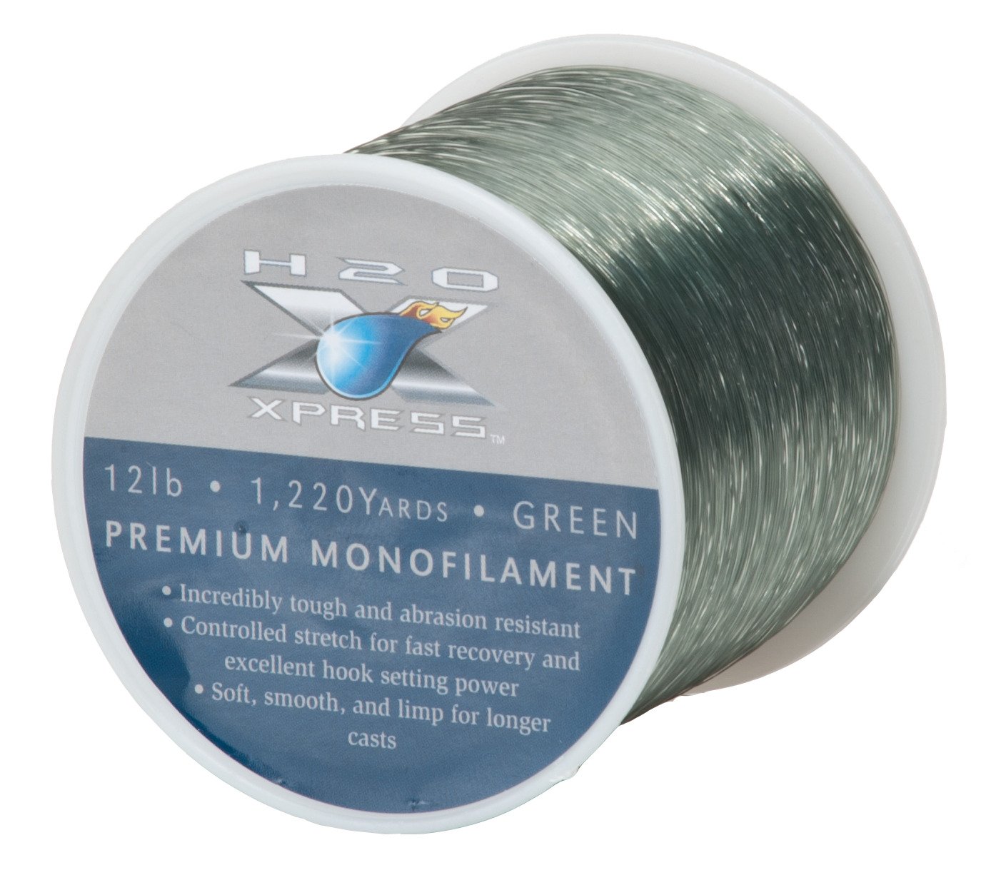 H2O XPRESS™ 12 lb. - 1,220 yds. Premium Monofilament Fishing Line