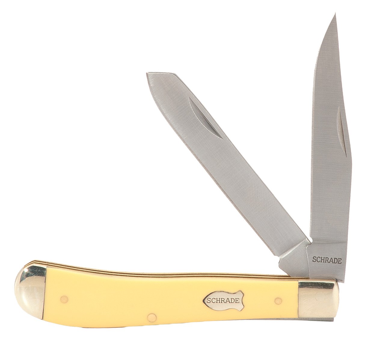 Schrade® Old Timer Gunstock Trapper 2-Blade Folding Knife
