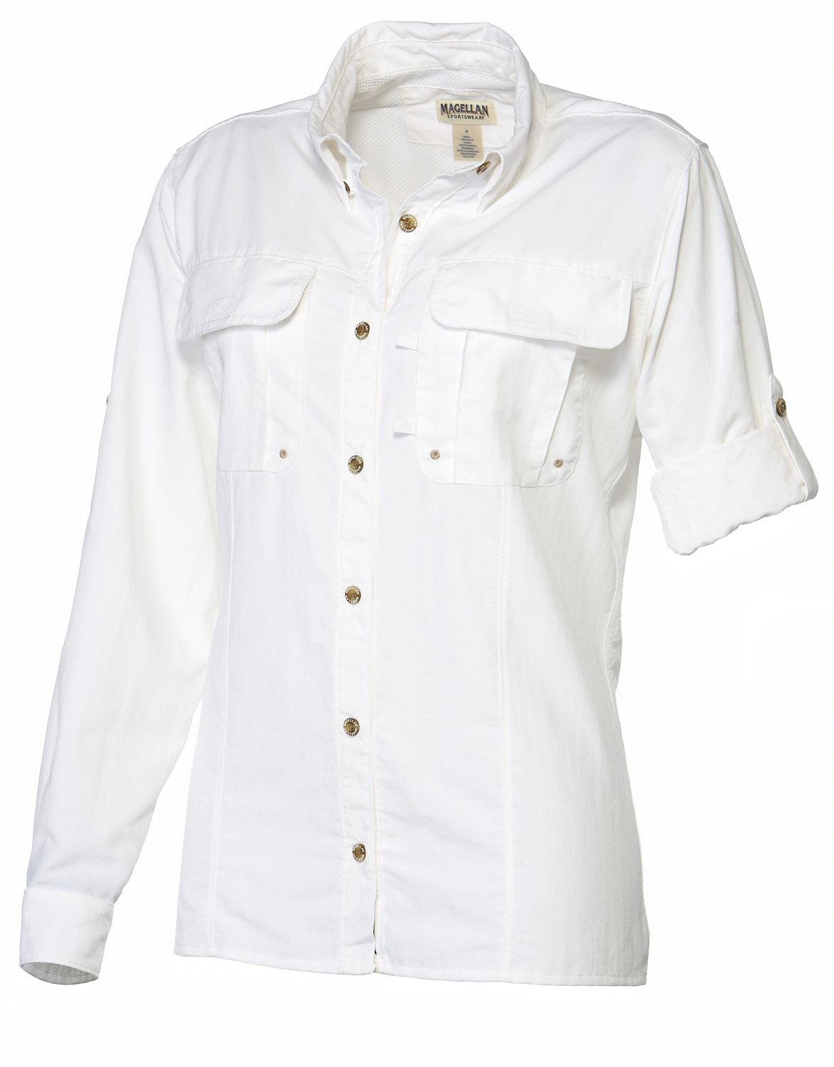 Magellan Outdoors Women's Solid Laguna Madre Fishing Shirt thumbnail
