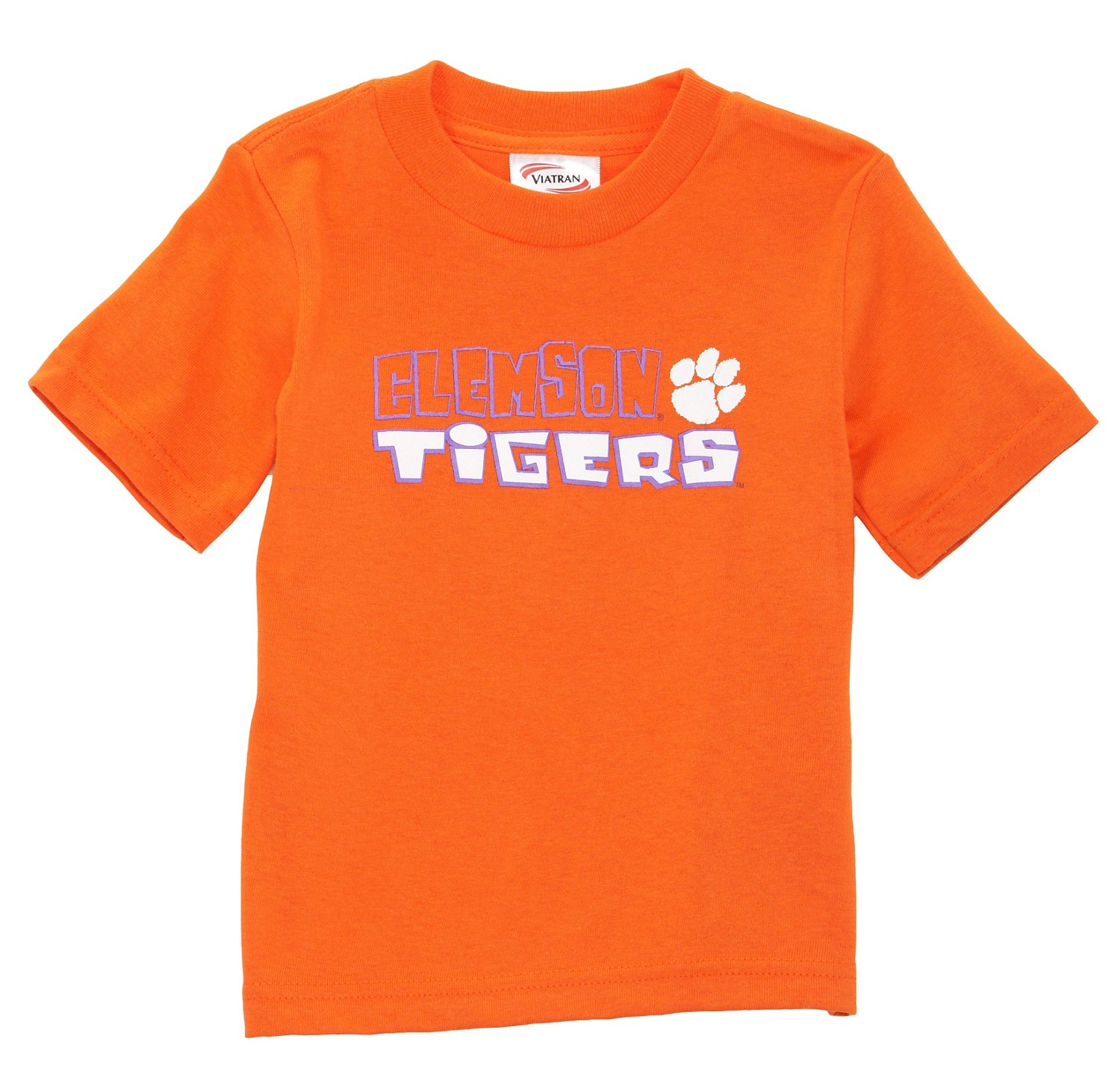 Viatran Toddlers' Clemson University Short Sleeve T-shirt