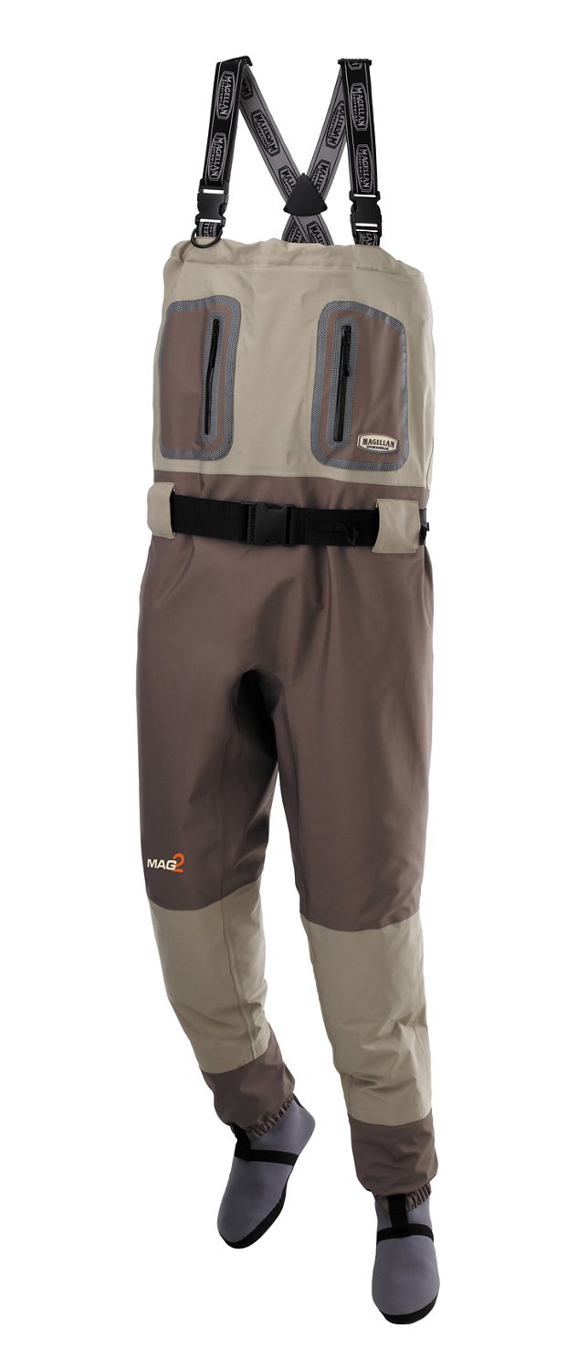 Magellan Outdoors Men's Mag2 Breathable Stocking-Foot Waders thumbnail