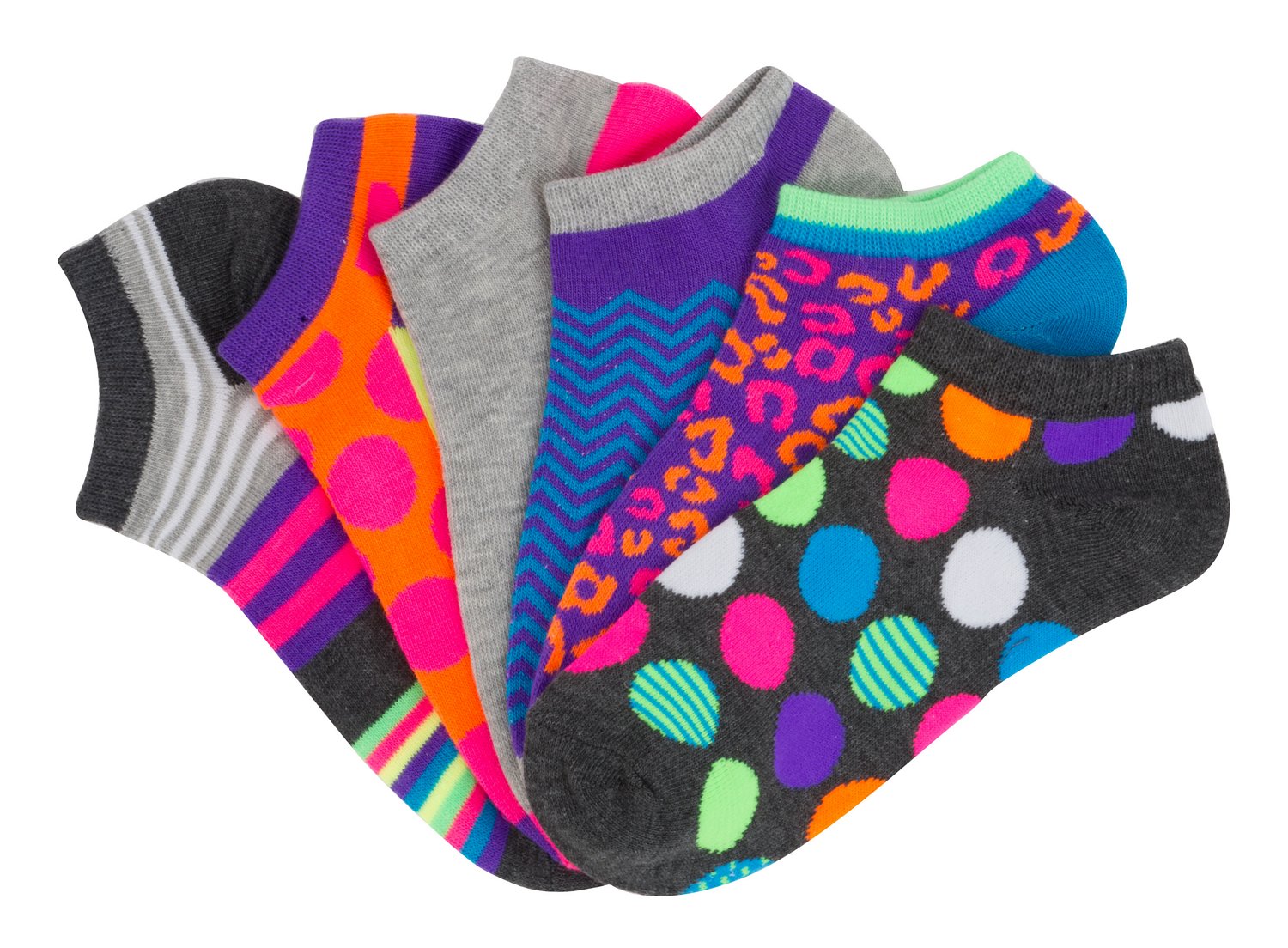 BCG Women's Ultrathin No Show Socks 6-Pack thumbnail