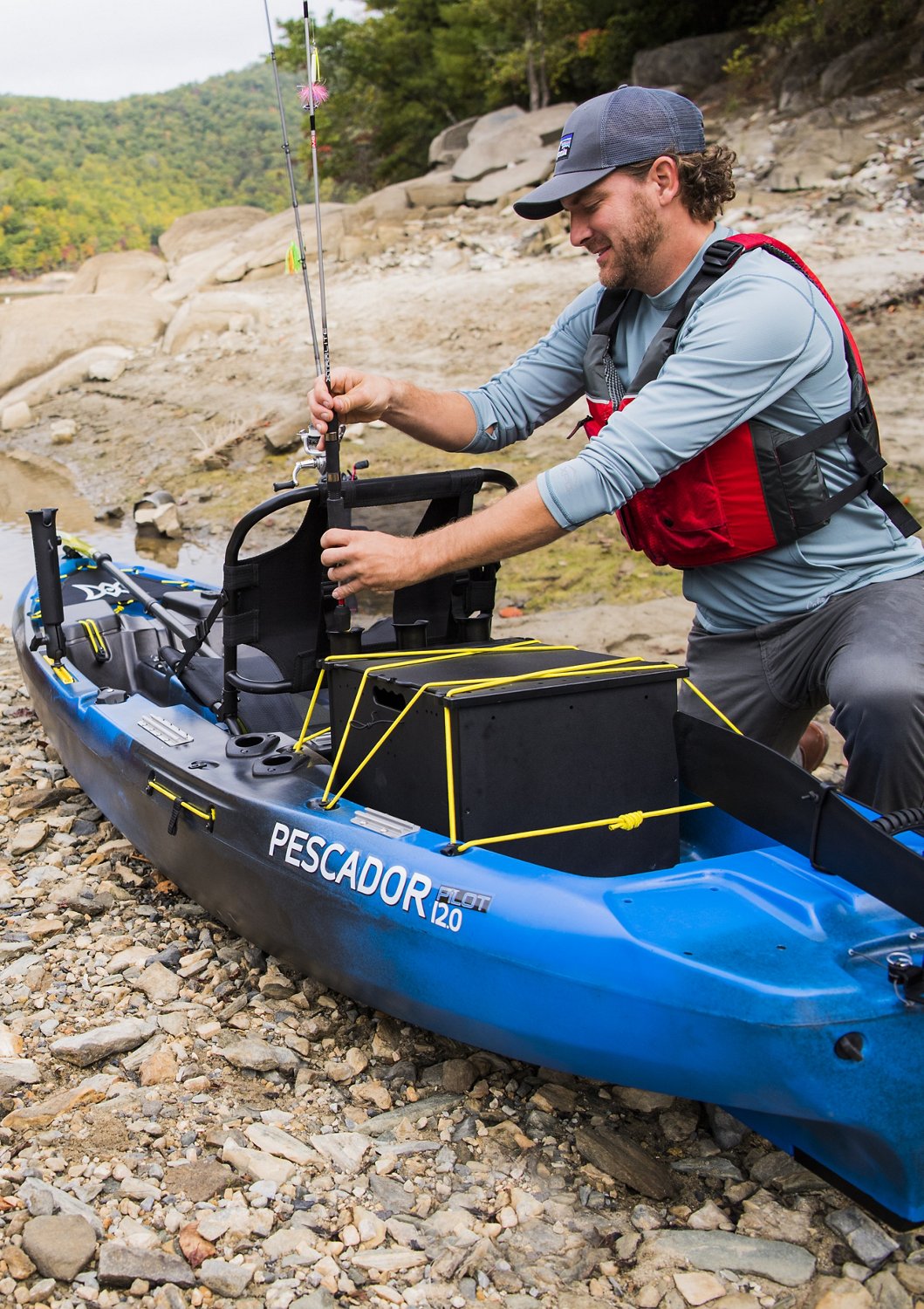 Perception Pescador Pilot 12' SitonTop Pedal Kayak Academy