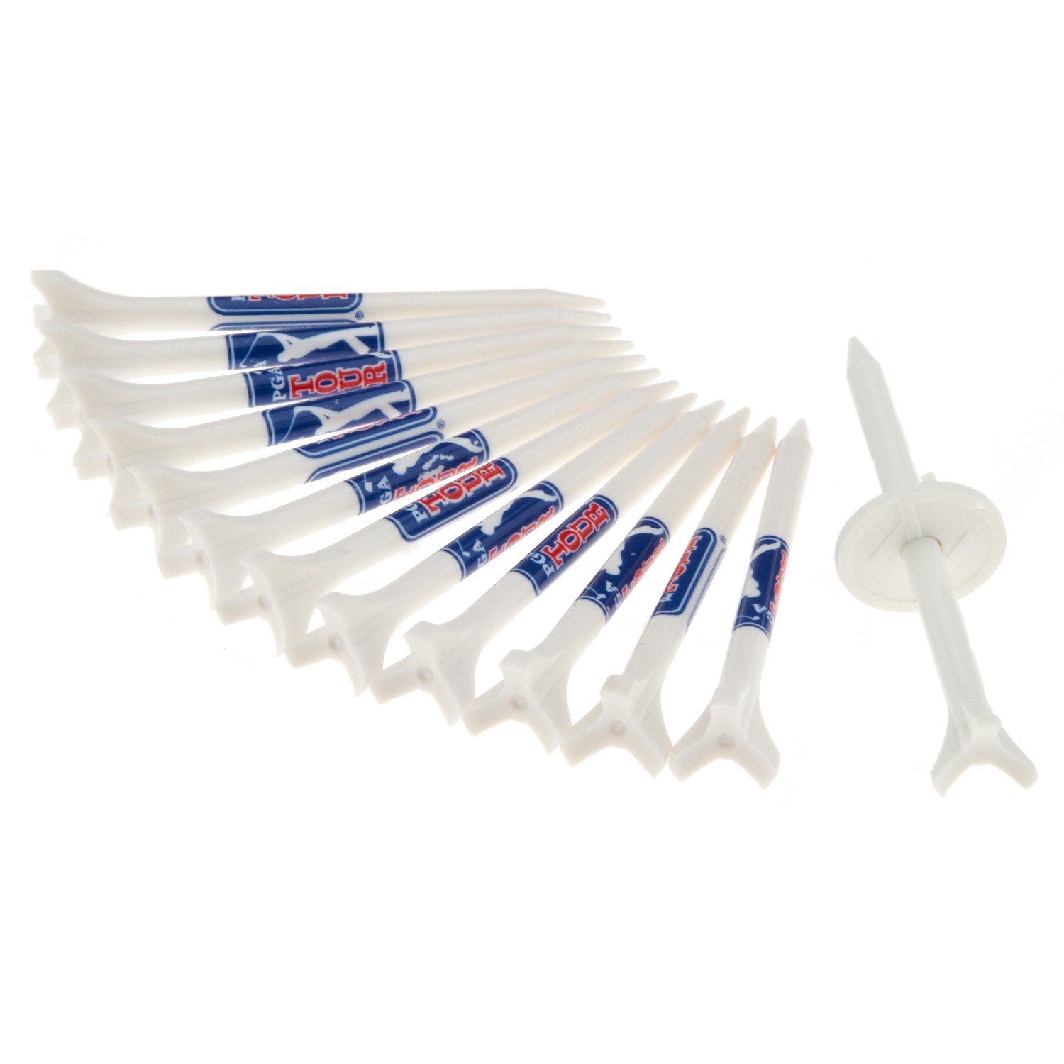 Zero Friction 2-3/4" PGA Tour Special Edition 3-Prong Performance Golf Tees 30-Pack thumbnail