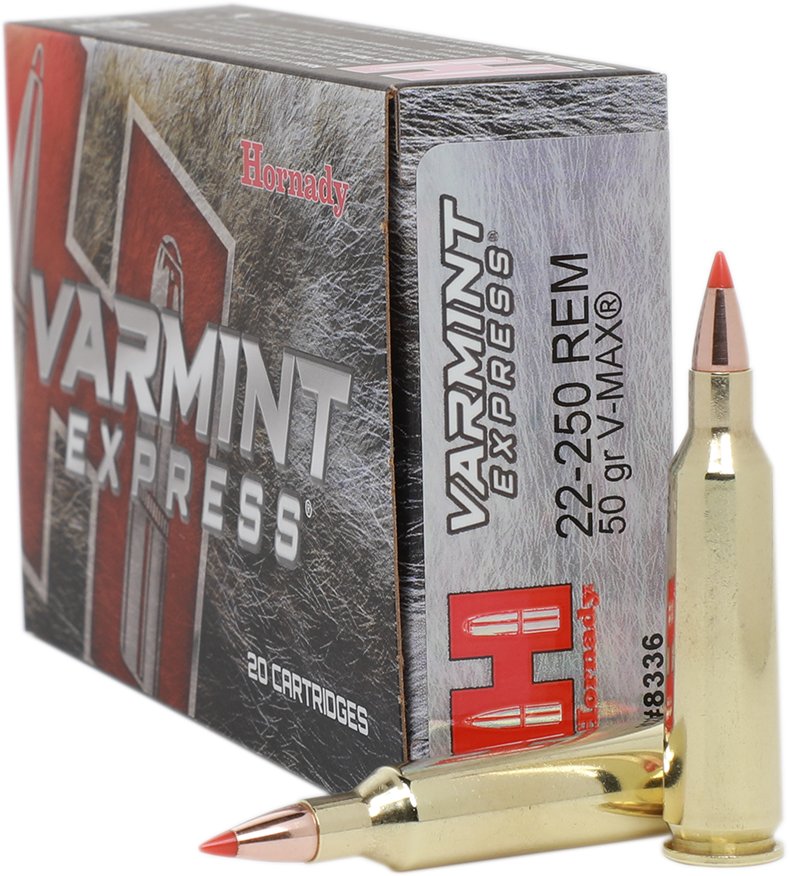 Hornady V-MAX™ .22-250 Remington 50-Grain Rifle Ammunition thumbnail