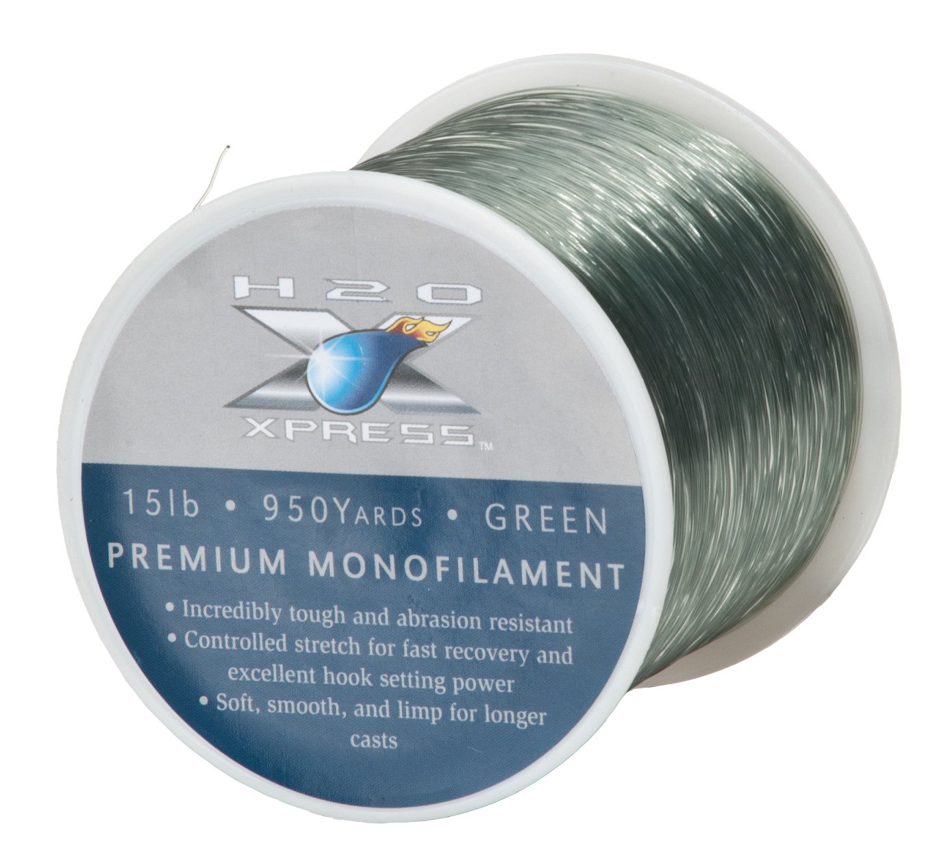 H2O XPRESS™ 15 lb. - 950 yds. Premium Monofilament Fishing Line