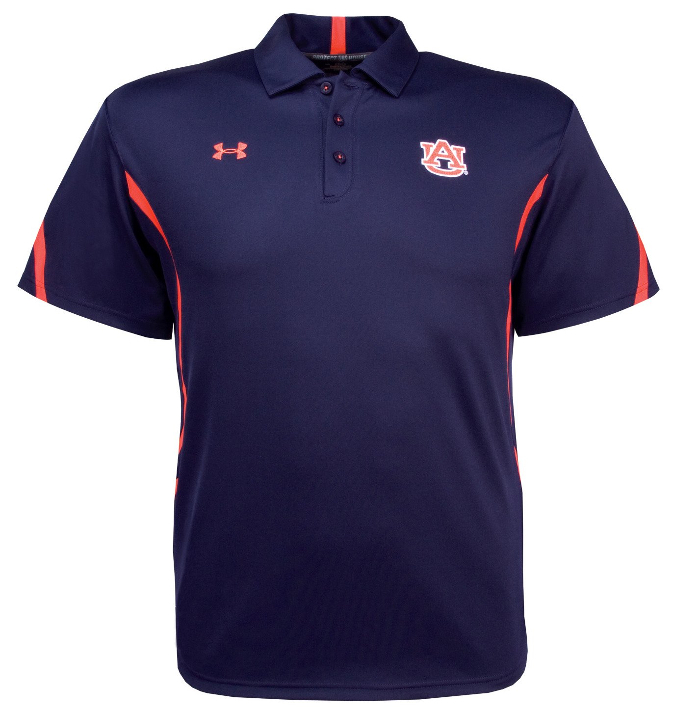 Under Armour® Men's Auburn University Sideline Polo Shirt thumbnail