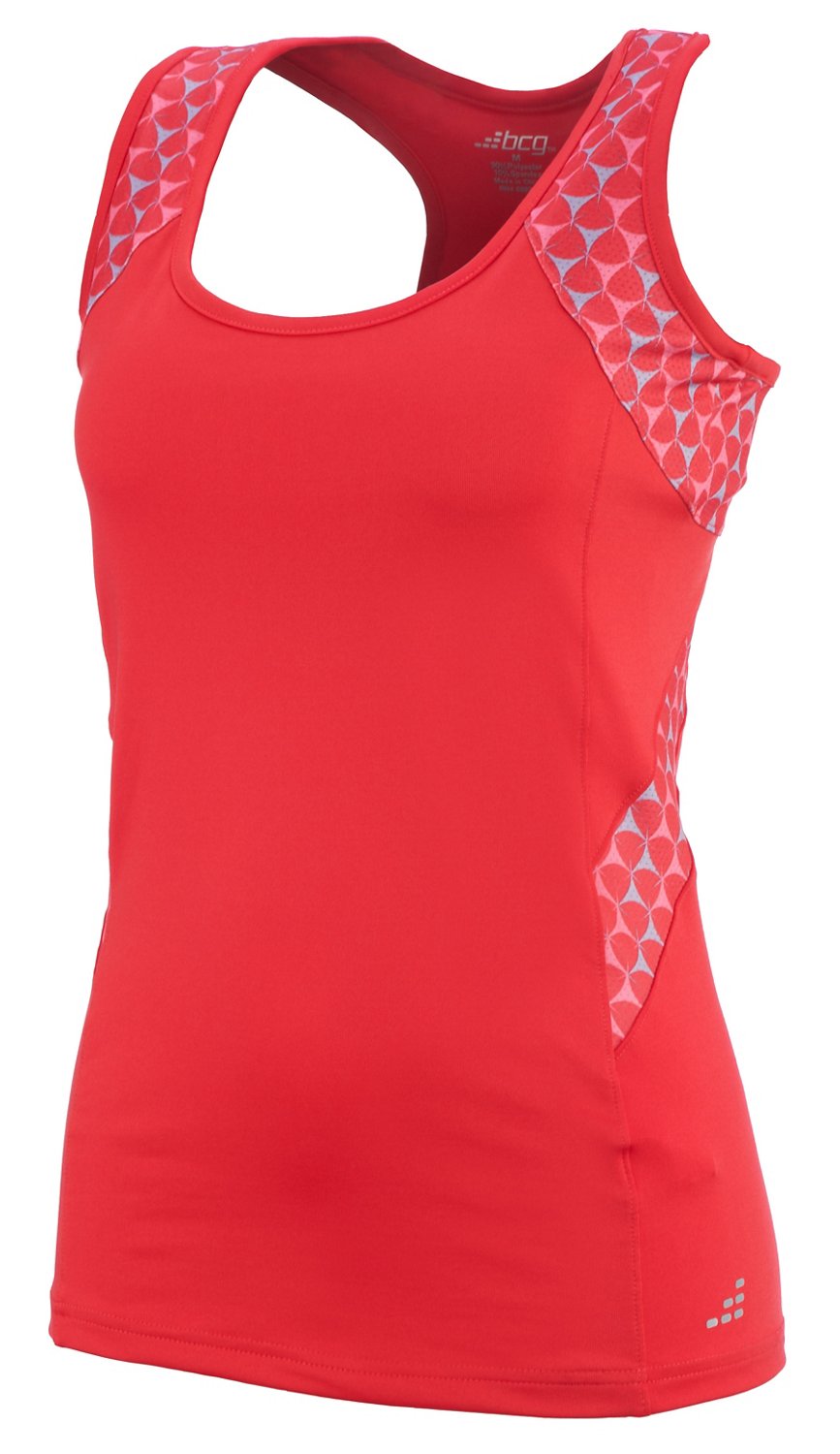 BCG Women's Printed Racerback Running Tank Top