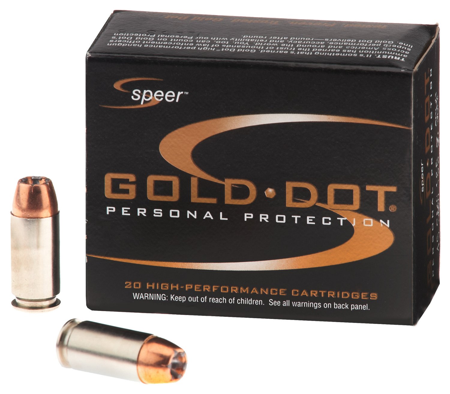 Speer® Gold Dot Personal Protection .40 S&W 165-Grain Handgun Ammunition