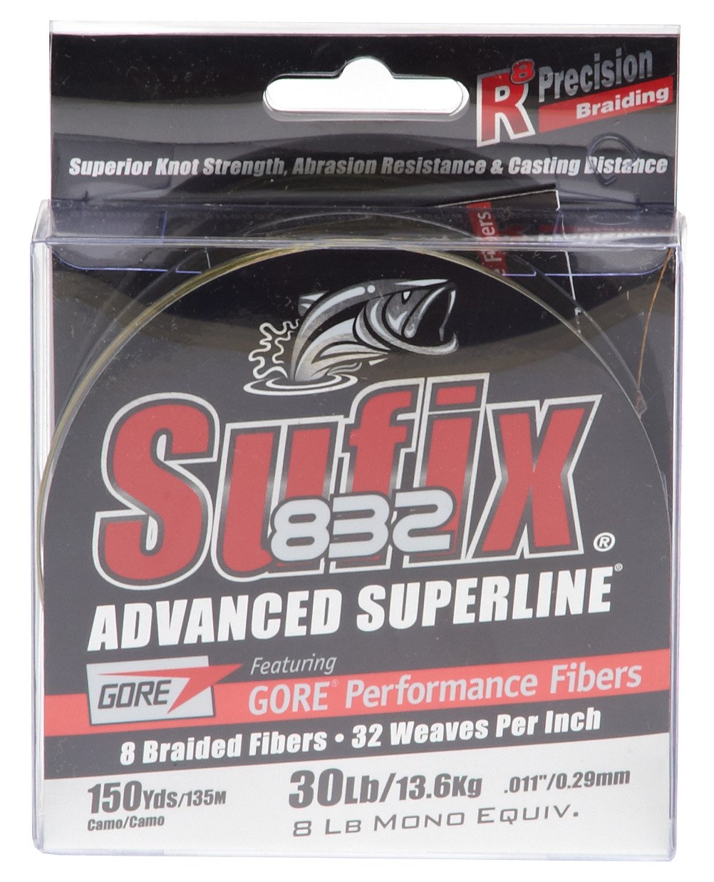 Sufix® 832 Advanced Superline® 30 lb. - 150 yards Braided Fishing Line