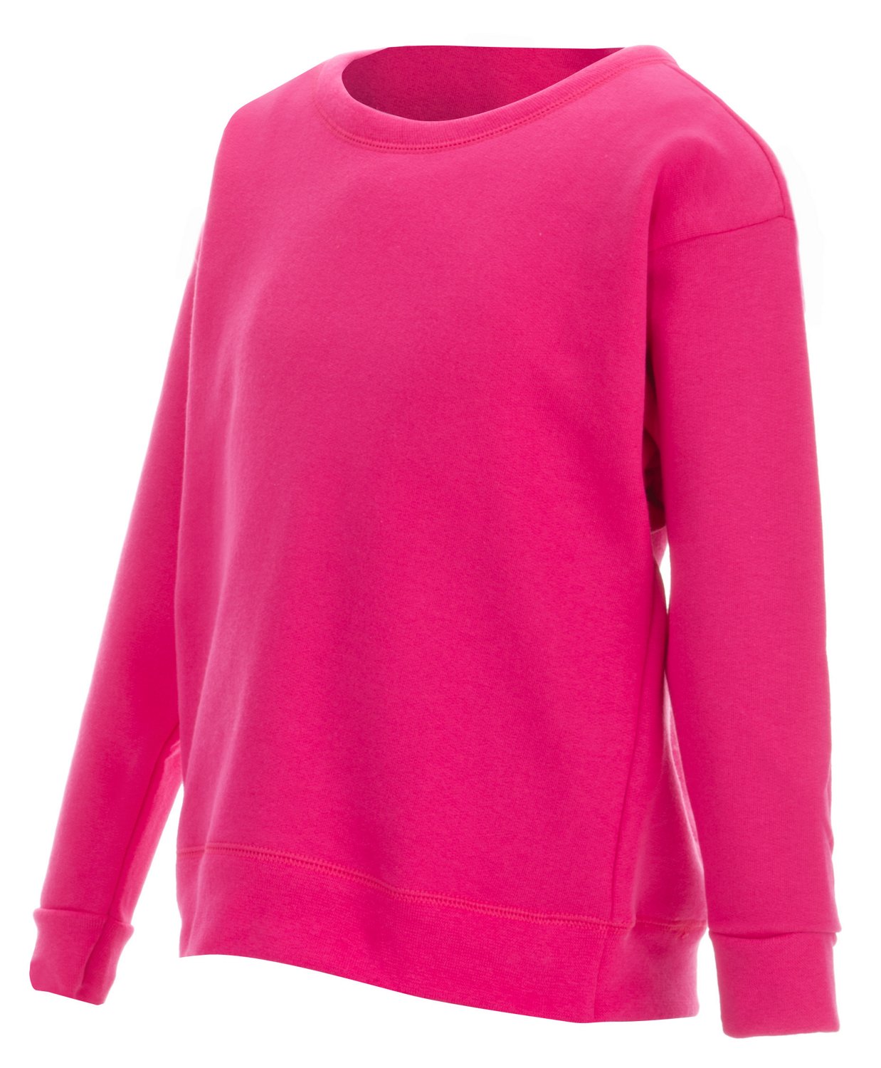 Hanes Kids' Cottonrich Crew Neck Fleece Pullover