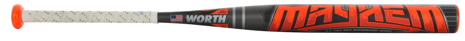 Worth Adults' Mayhem Slow-Pitch Bat