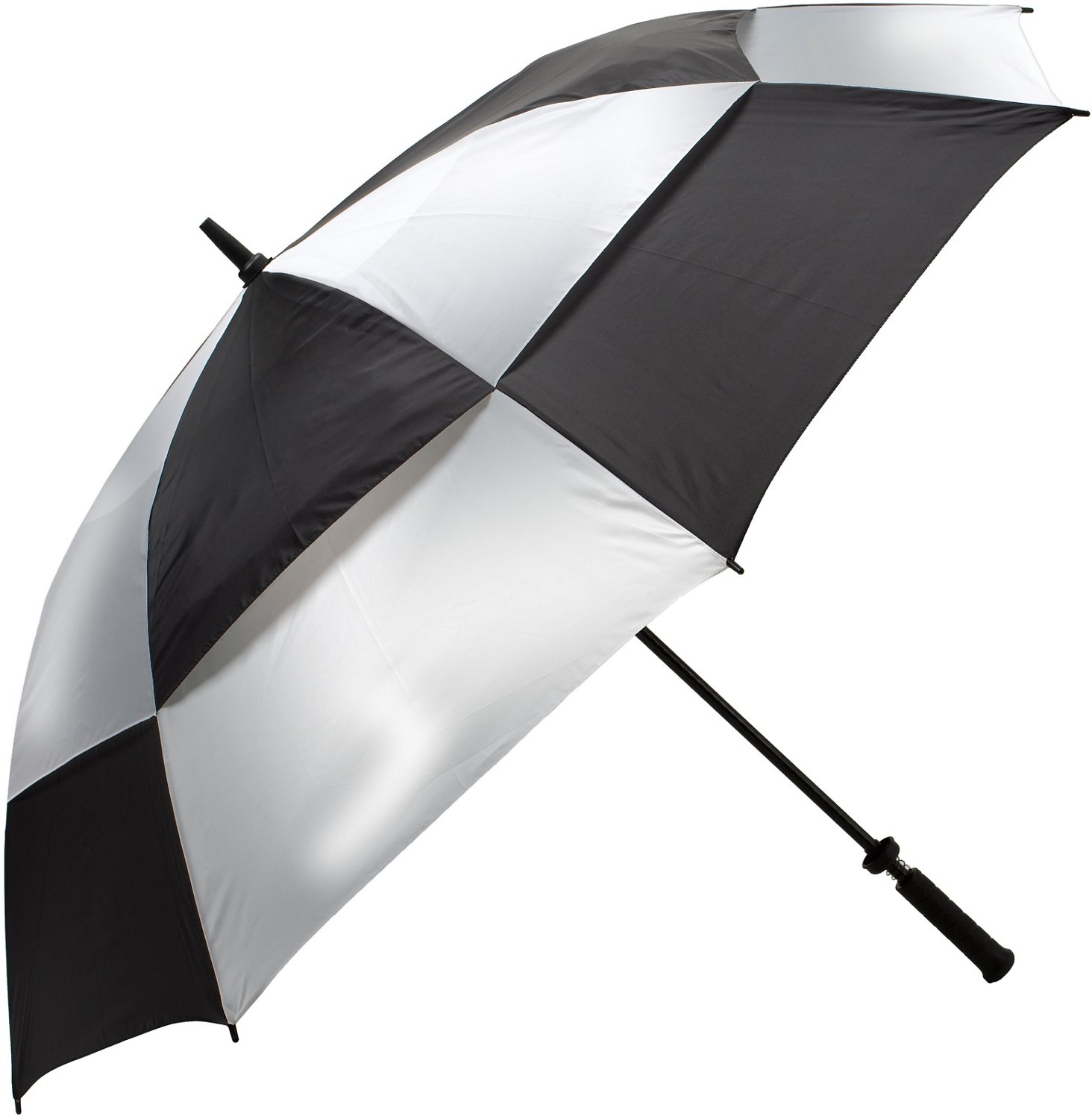 Golfmate® 5' Ultraviolet Silver and Black Umbrella thumbnail