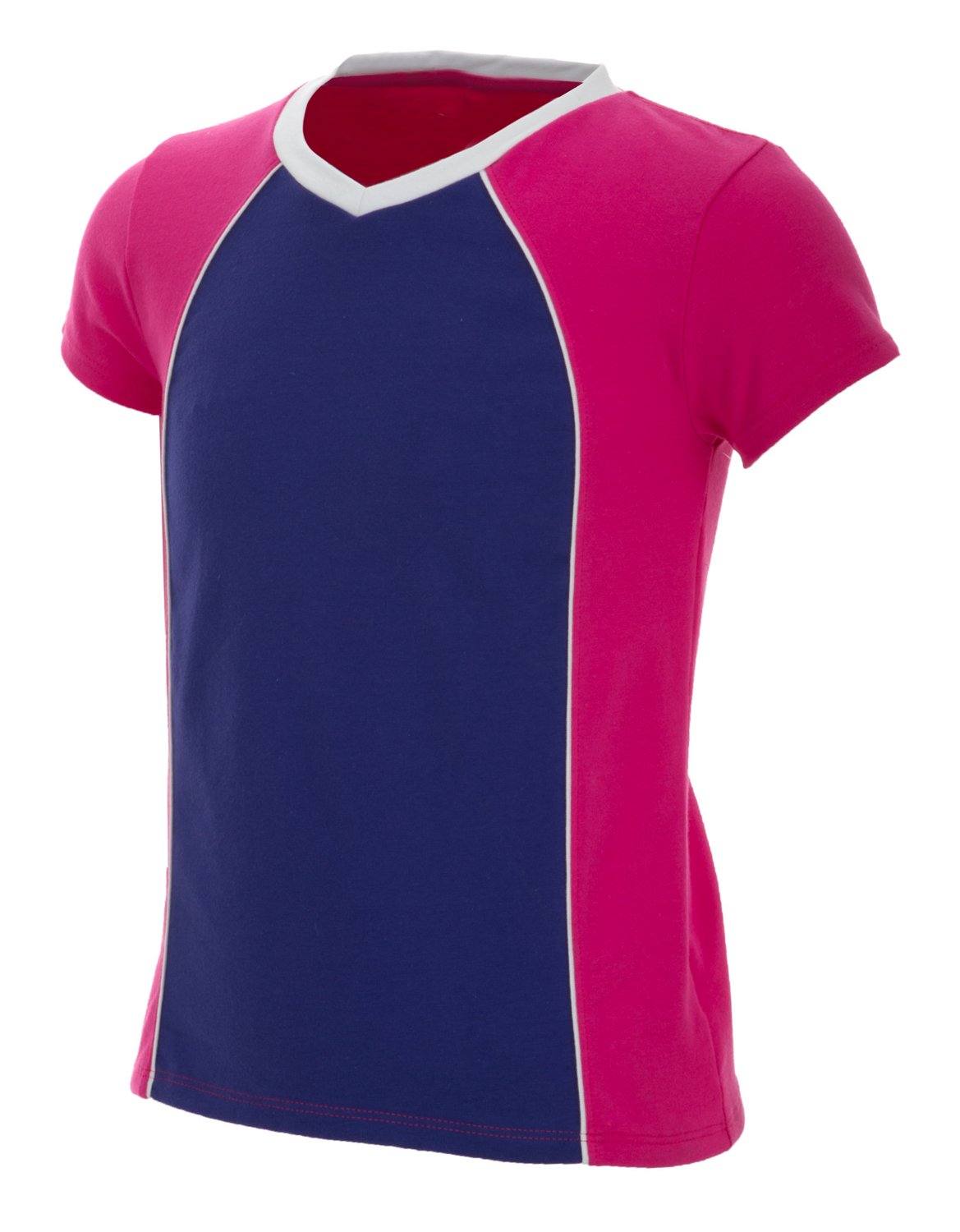 BCG Girls' Short Sleeve V-neck Active T-shirt