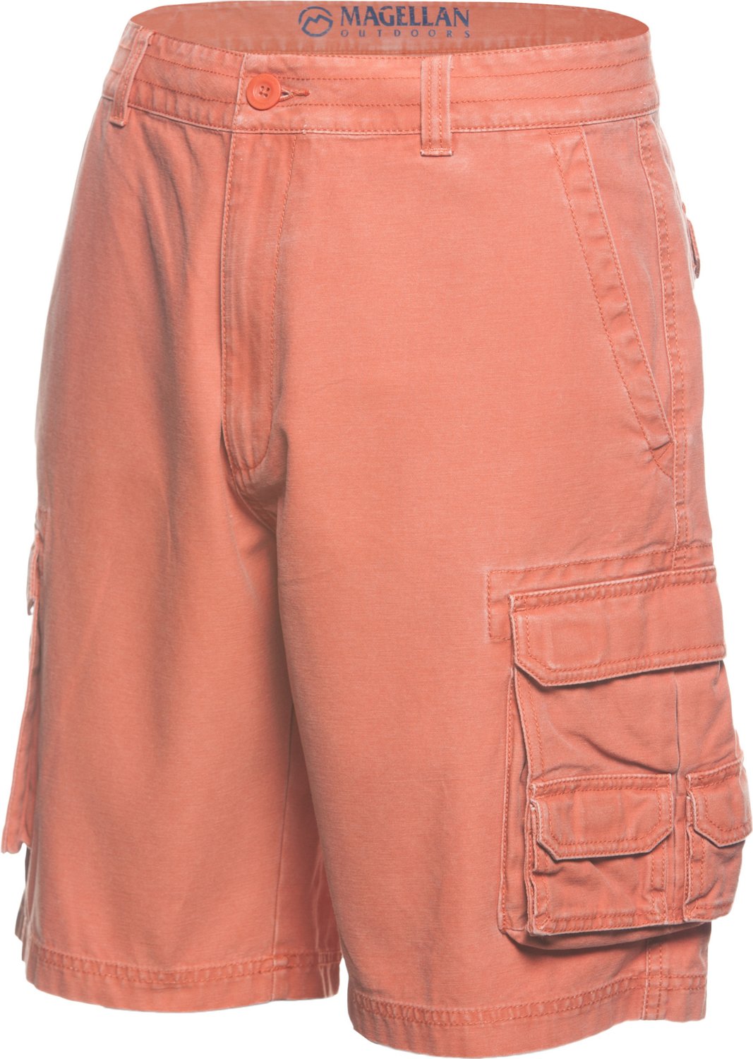 Magellan Outdoors Men's Reverse Twill Pigment Dye Cargo Short