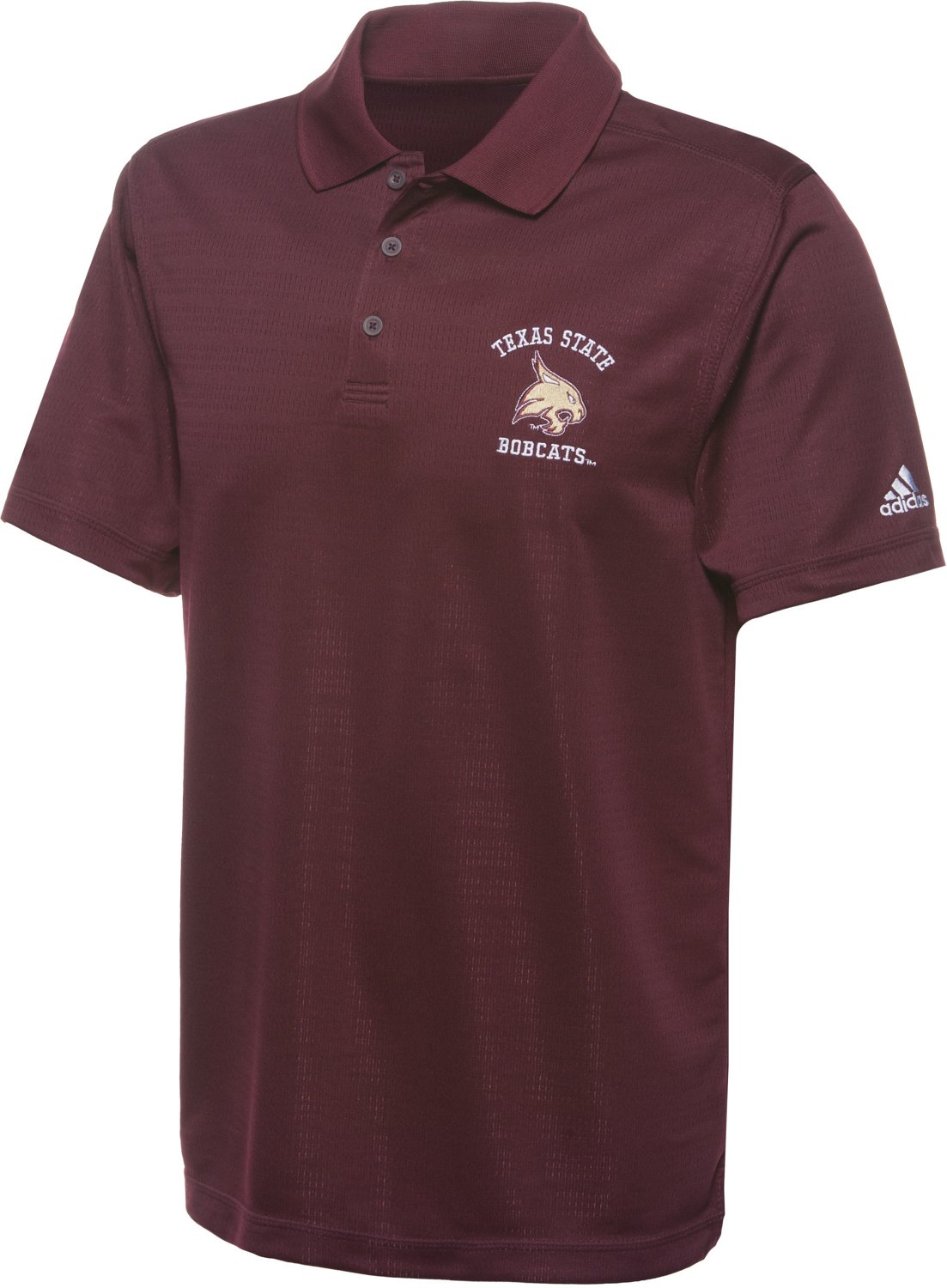 adidas Men's Texas State University Lefty Embroidery Polo