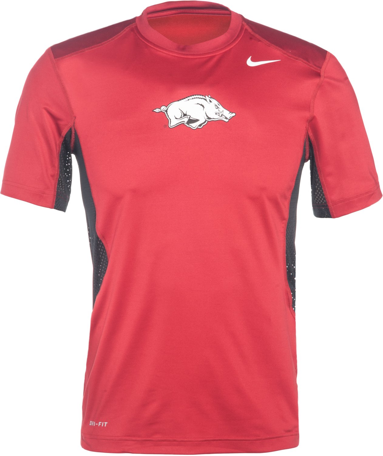 Nike Men's University of Arkansas Hypercool Short Sleeve T-shirt