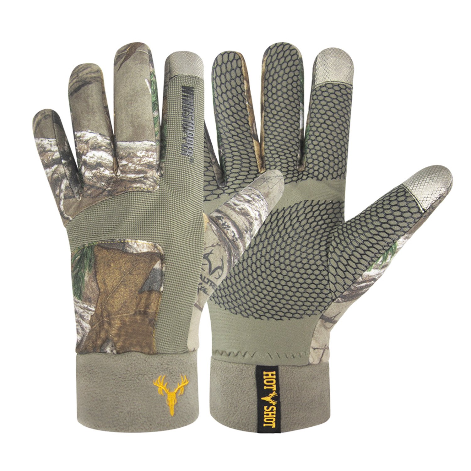Hot Shot® Men's Kodiak Windstopper® Hunting Gloves Academy