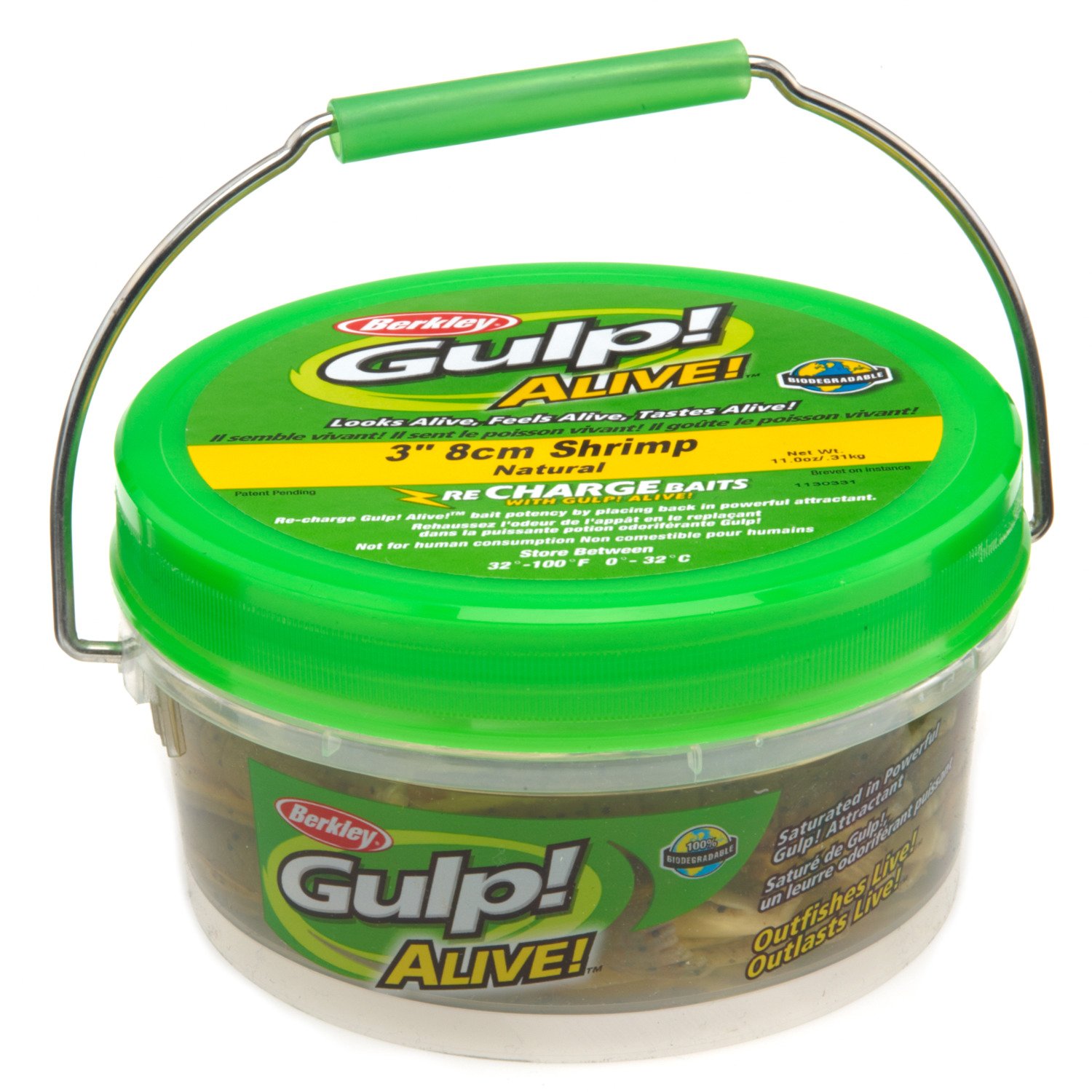 Berkley® Gulp!® Alive!™ 3" Shrimp Small Bucket