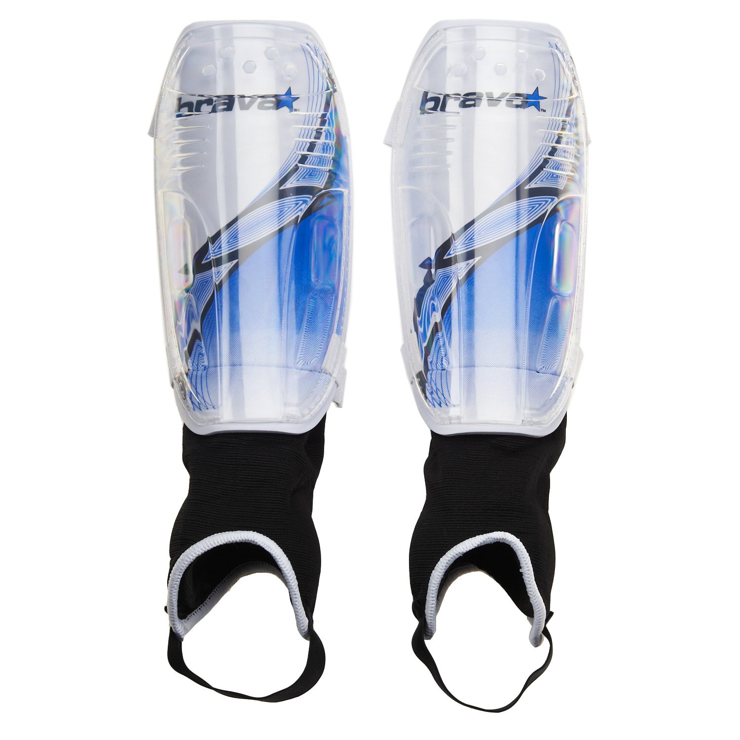 Brava® Soccer Small Blue Soccer Shin Guards