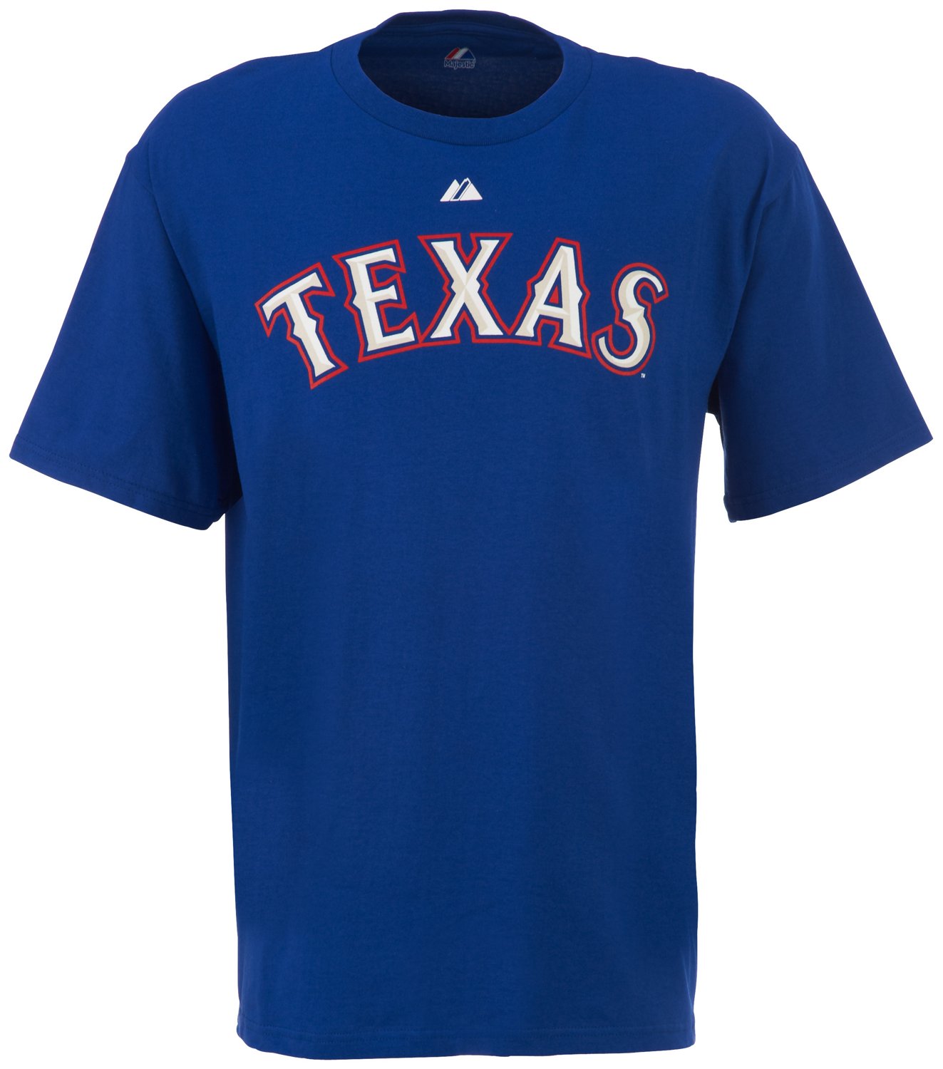 Majestic Adults' Texas Rangers Nelson Cruz #17 T-shirt