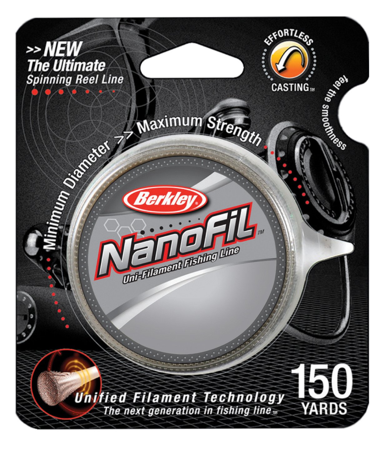 Berkley® Nanofil™ 4 lb. - 150 yards Unifilament Fishing Line