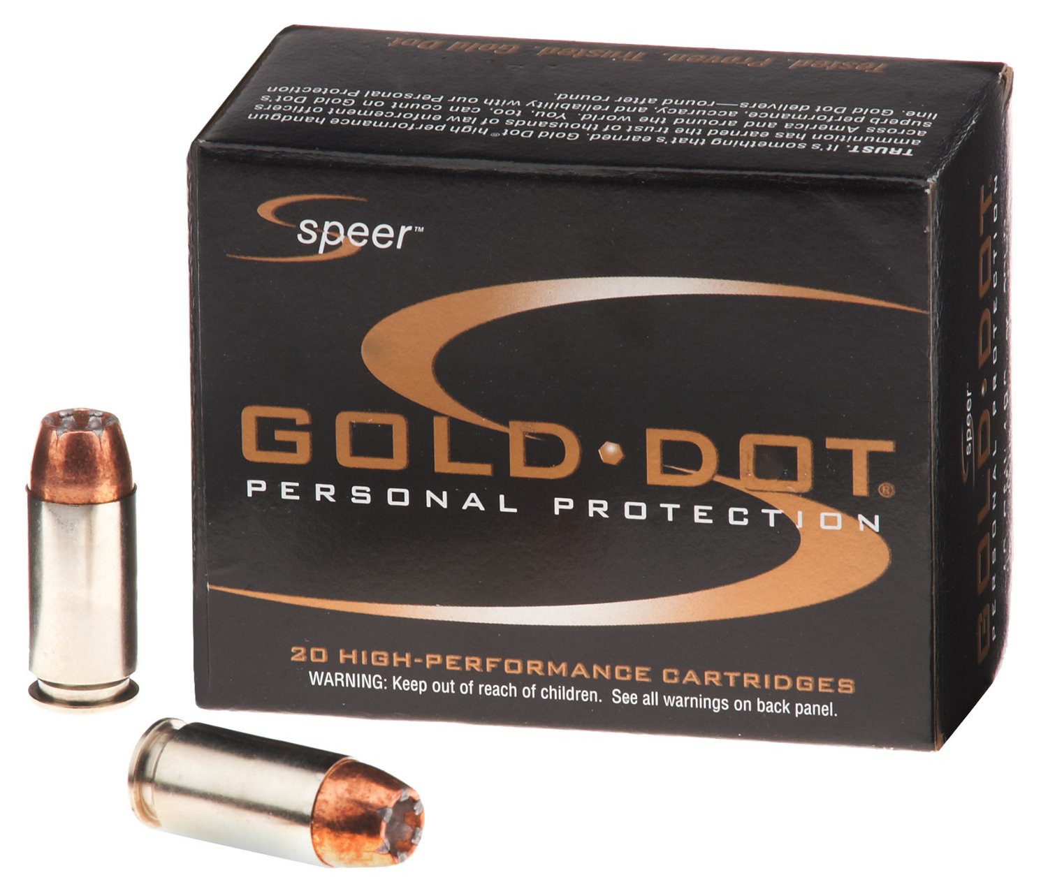 Speer® Gold Dot Personal Protection .40 S&W 180-Grain Handgun Ammunition