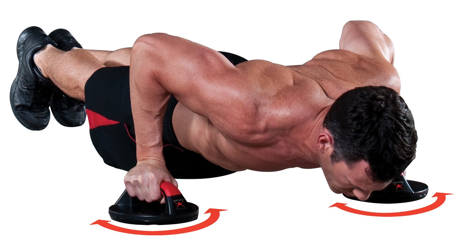 Iron Gym™ Rotating Push Up Grips thumbnail