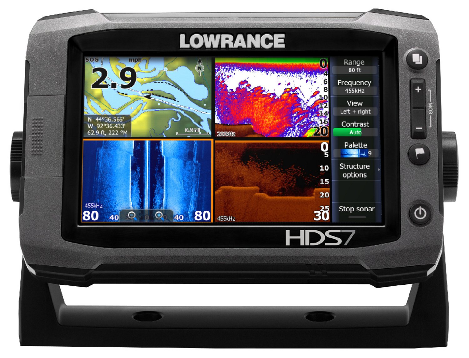 Lowrance Gen2 HDS-7 Touch Screen Fishfinder/ Chartplotter