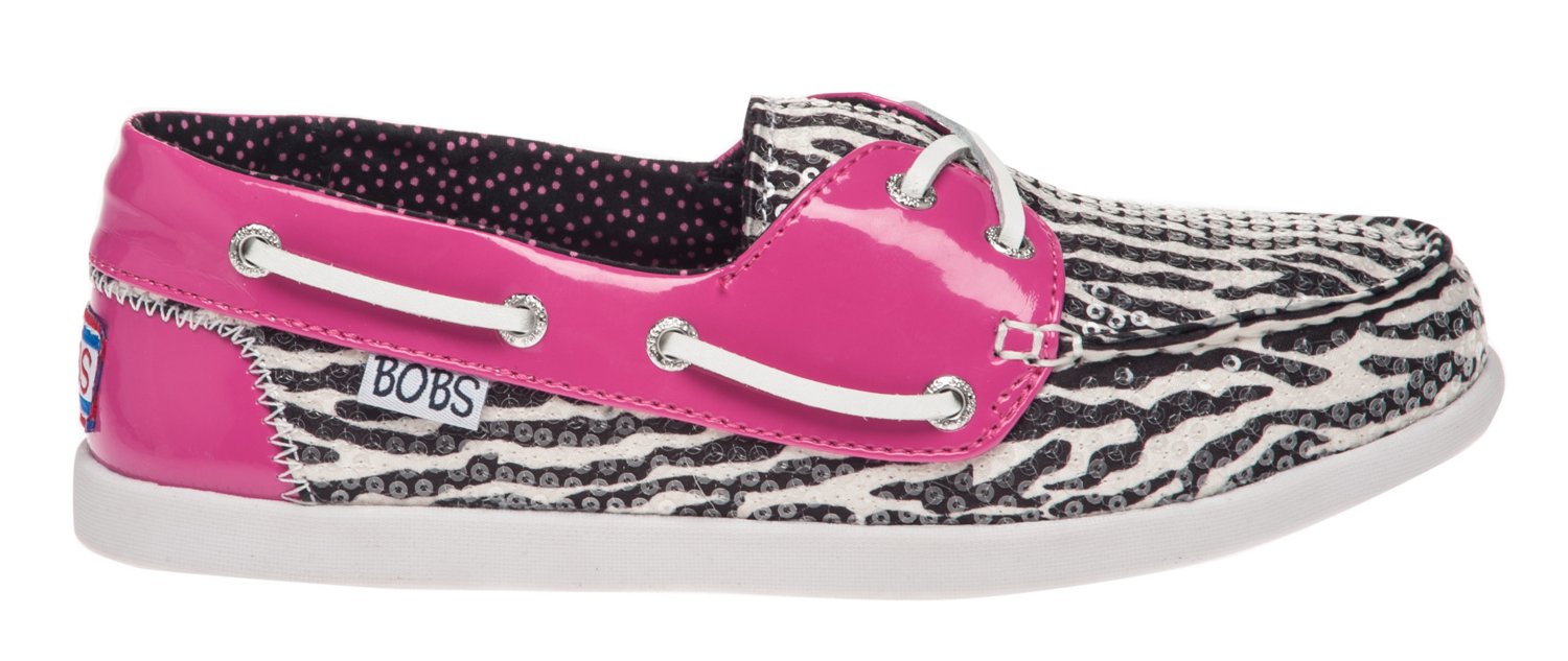SKECHERS Women's Bob's World Sustenance Boat Moccasins