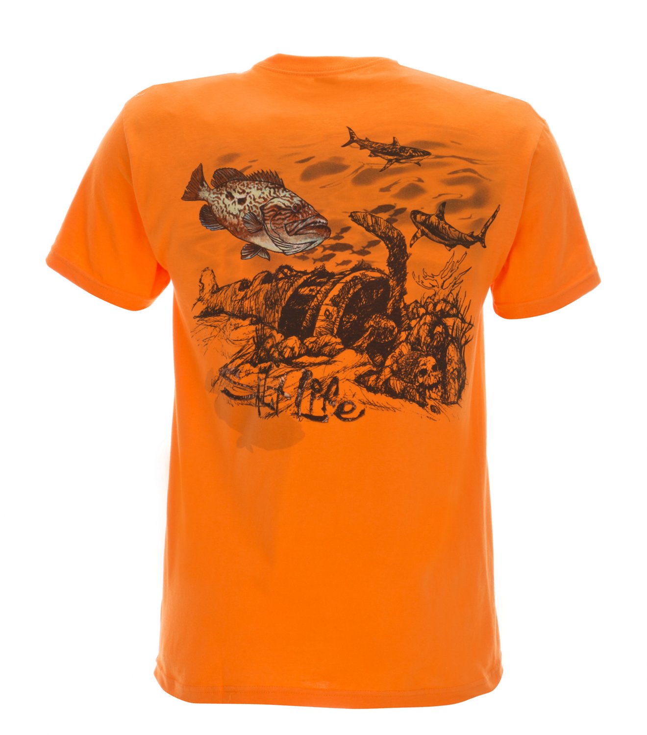 Salt Life Men's Grouper Wreck Short Sleeve T-shirt