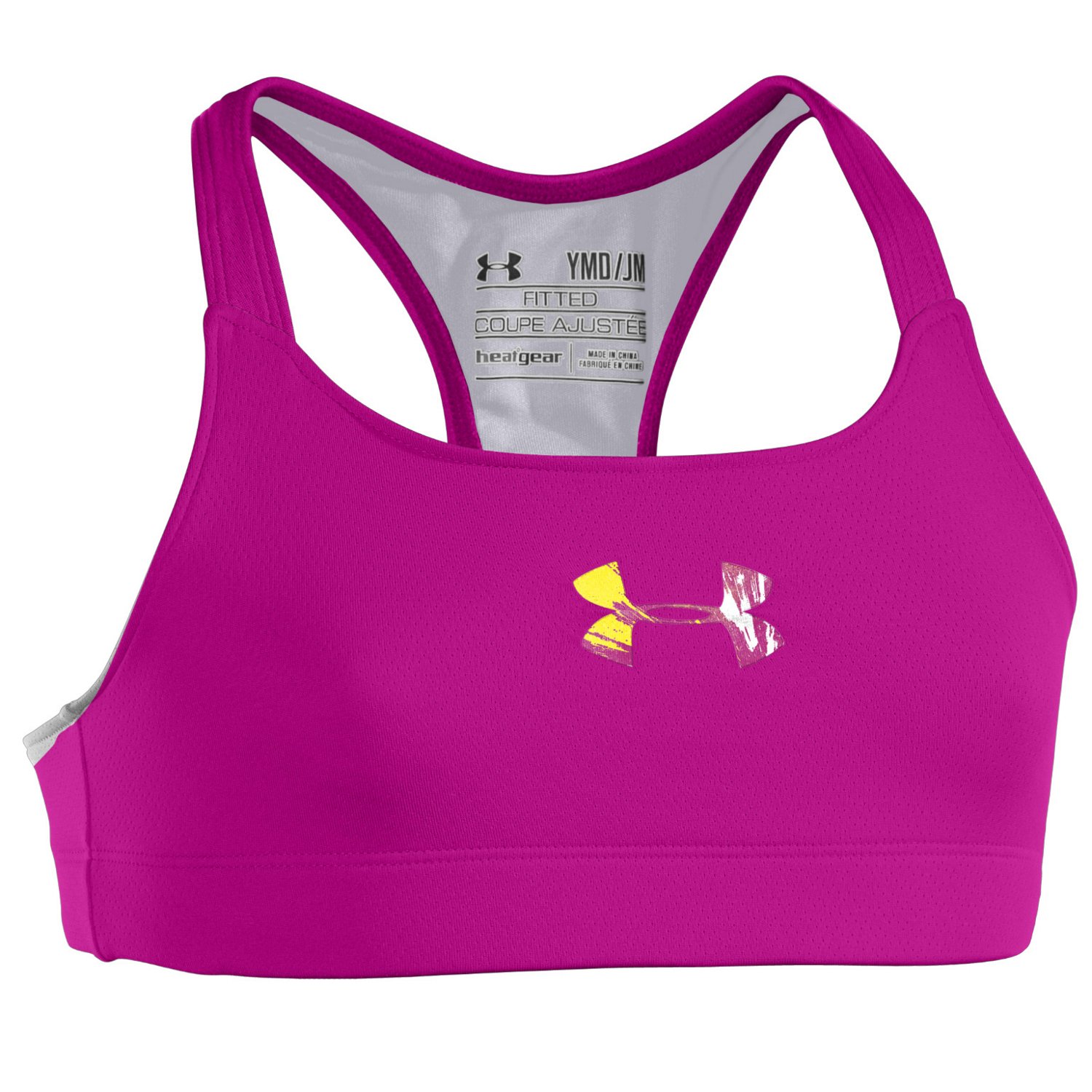 Under Armour® Girls' HeatGear® Dazzle Bra