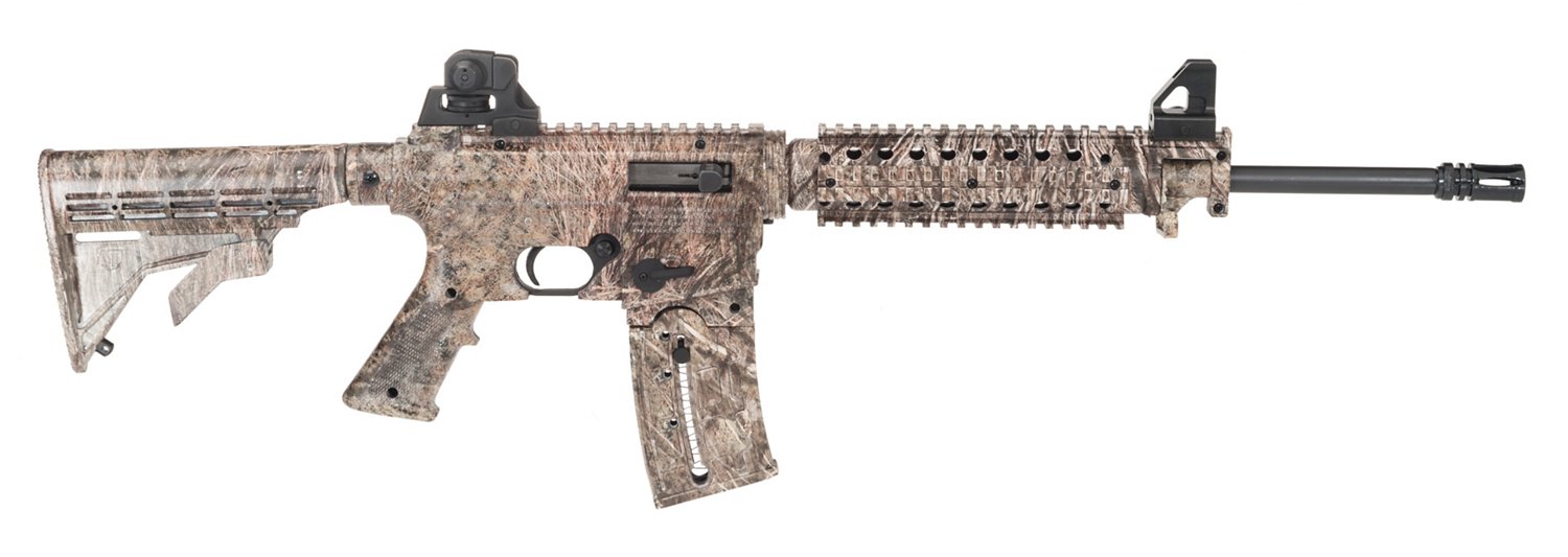 Mossberg® 715T Flat Top .22 LR Semiautomatic Tactical Rifle
