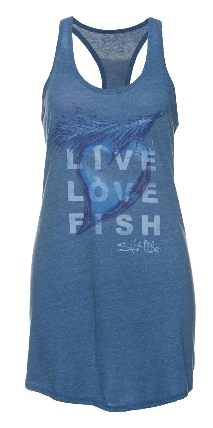 Salt Life Juniors' Live Love Fish Dress