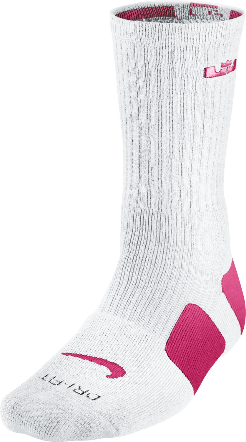 Nike Men's LeBron Elite Basketball Crew Socks