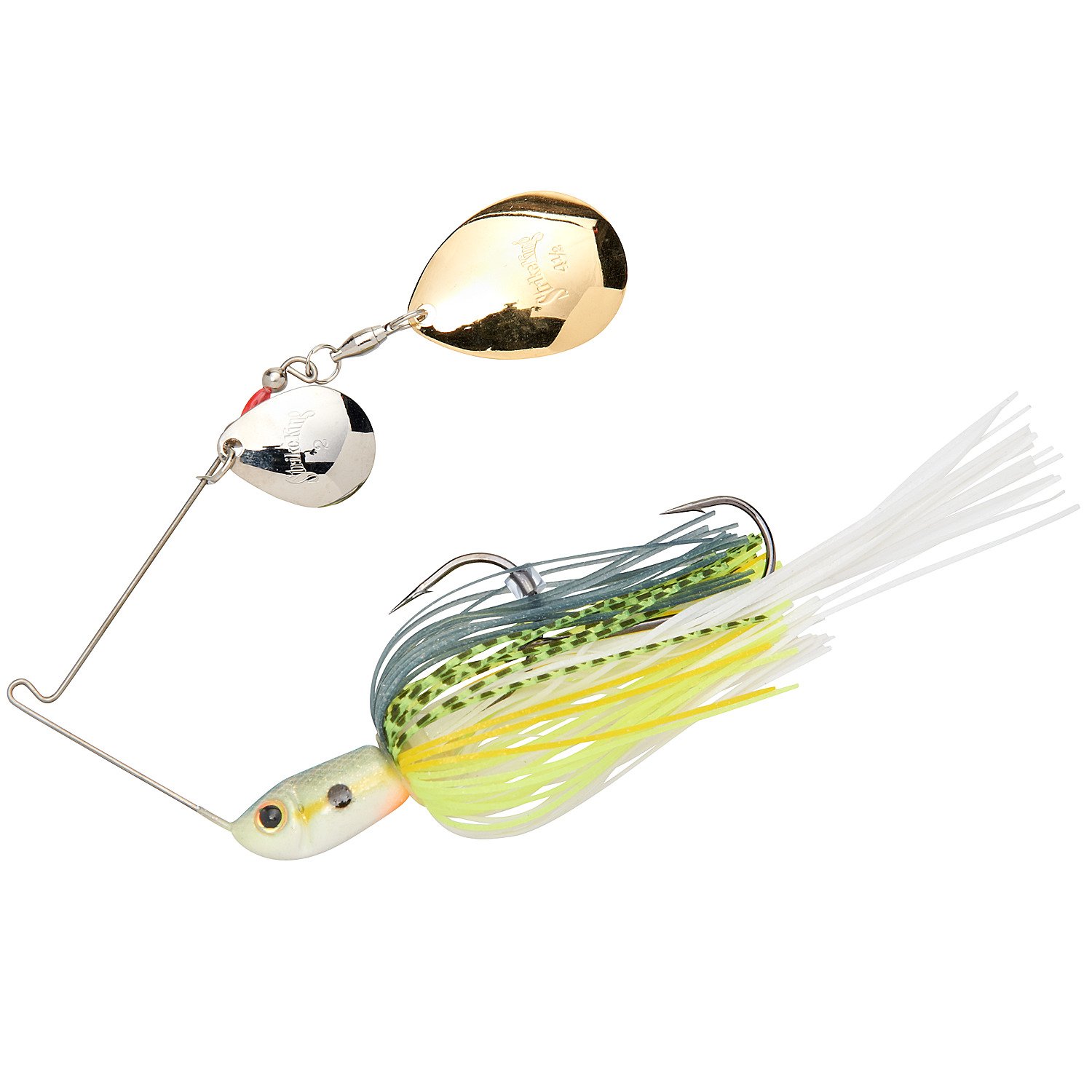 Strike King Premier Plus 3/8 oz Double Colorado Blade Spinnerbait