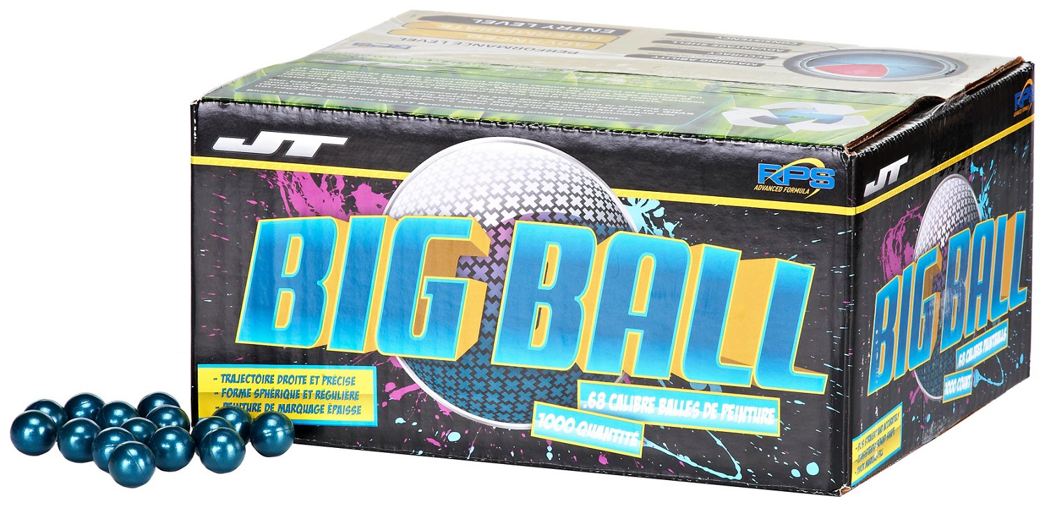 RPS Big Ball .68 Caliber Paintballs 1,000-Pack